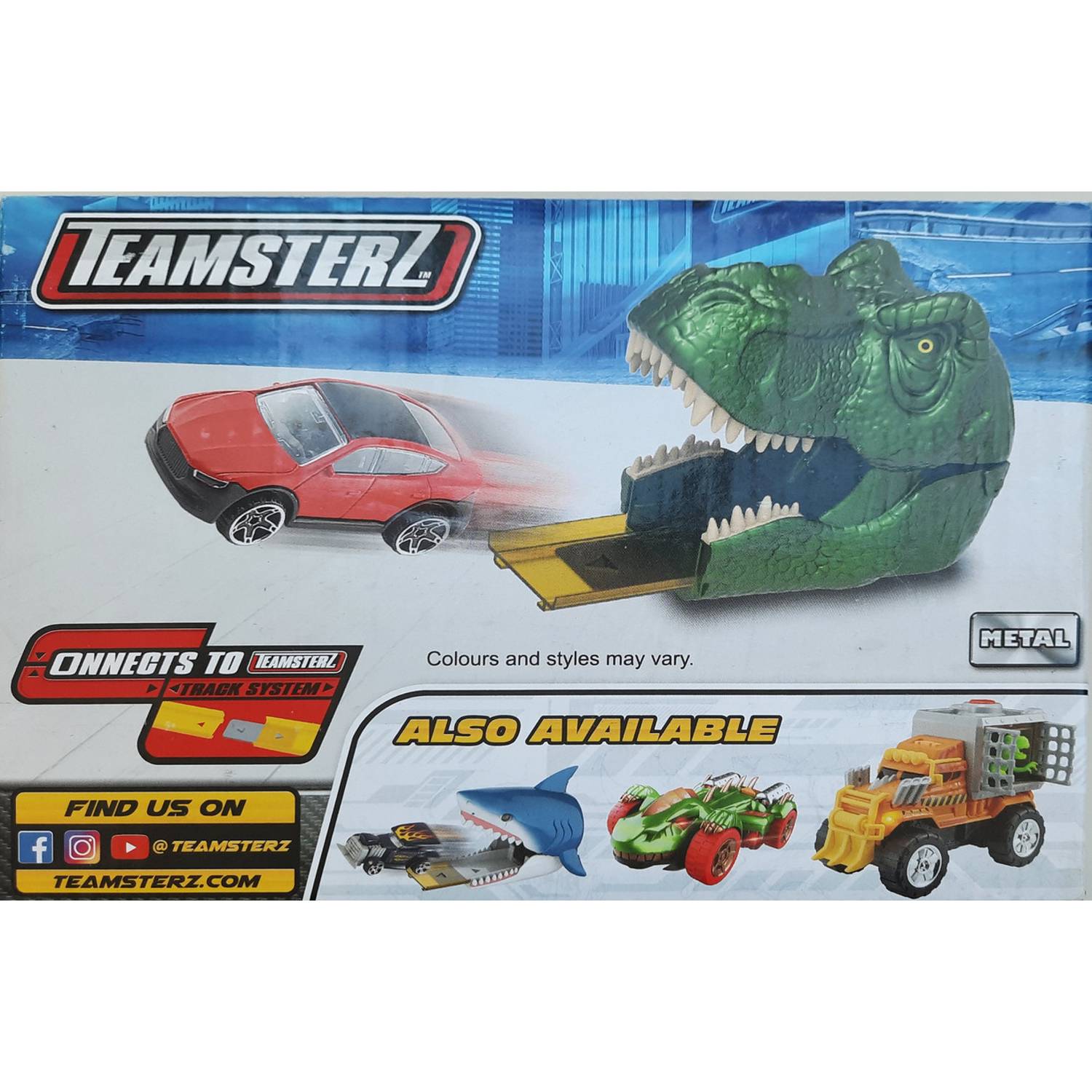 Teamsterz Dinosaur Launcher + 1 Car Teamsterz Dinosaur Launcher + 1 Car