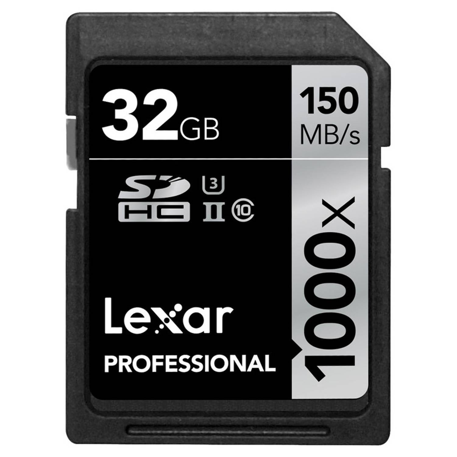 Lexar 32GB Professional 1000x UHS-II SDHC Memory Card LSD32GCRBNA1000 Lexar 32GB Professional 1000x UHS-II SDHC Memory Card LSD32GCRBNA1000
