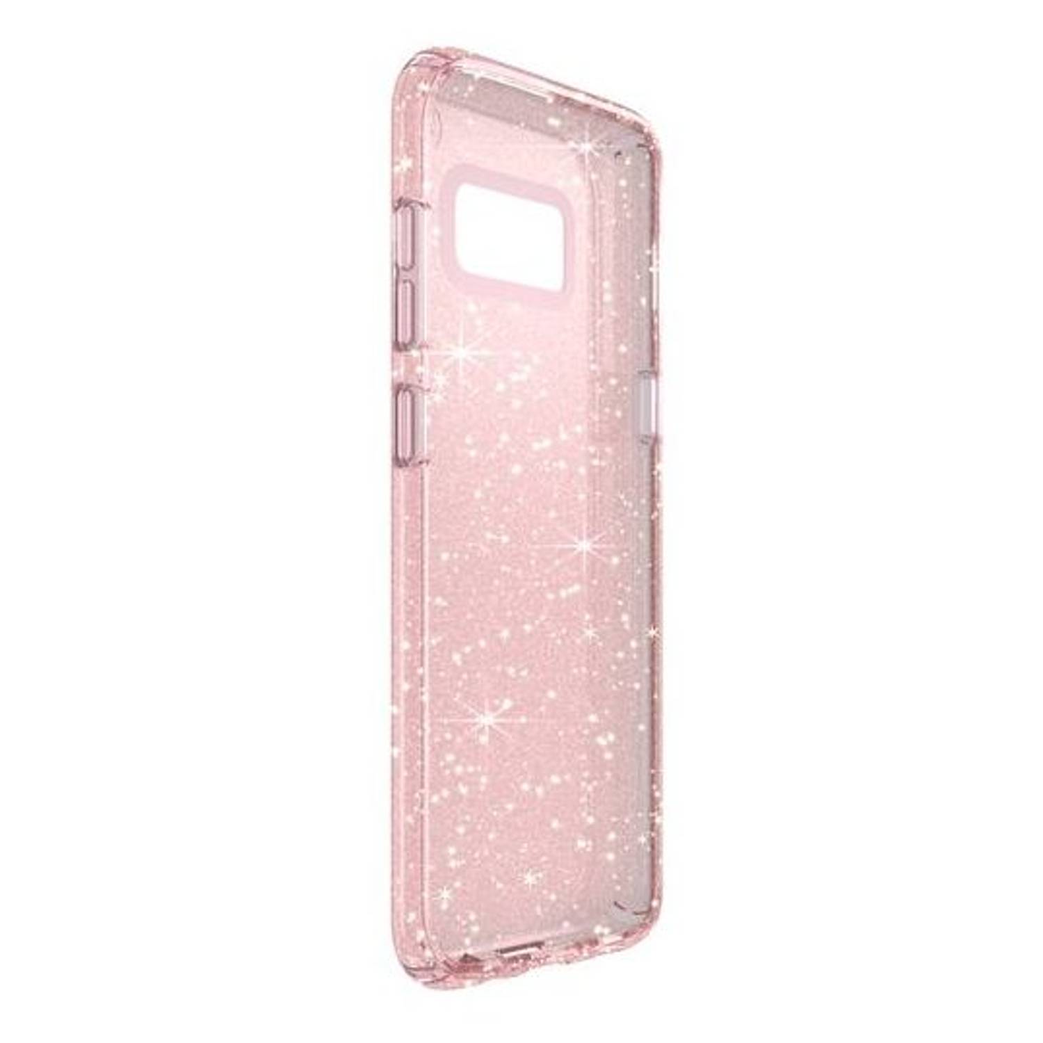 Speck Presido Clear Case Glitter Rose Pink For Samsung Galaxy S8 Plus - 902625978 Speck Presido Clear Case Glitter Rose Pink For Samsung Galaxy S8 Plus - 902625978