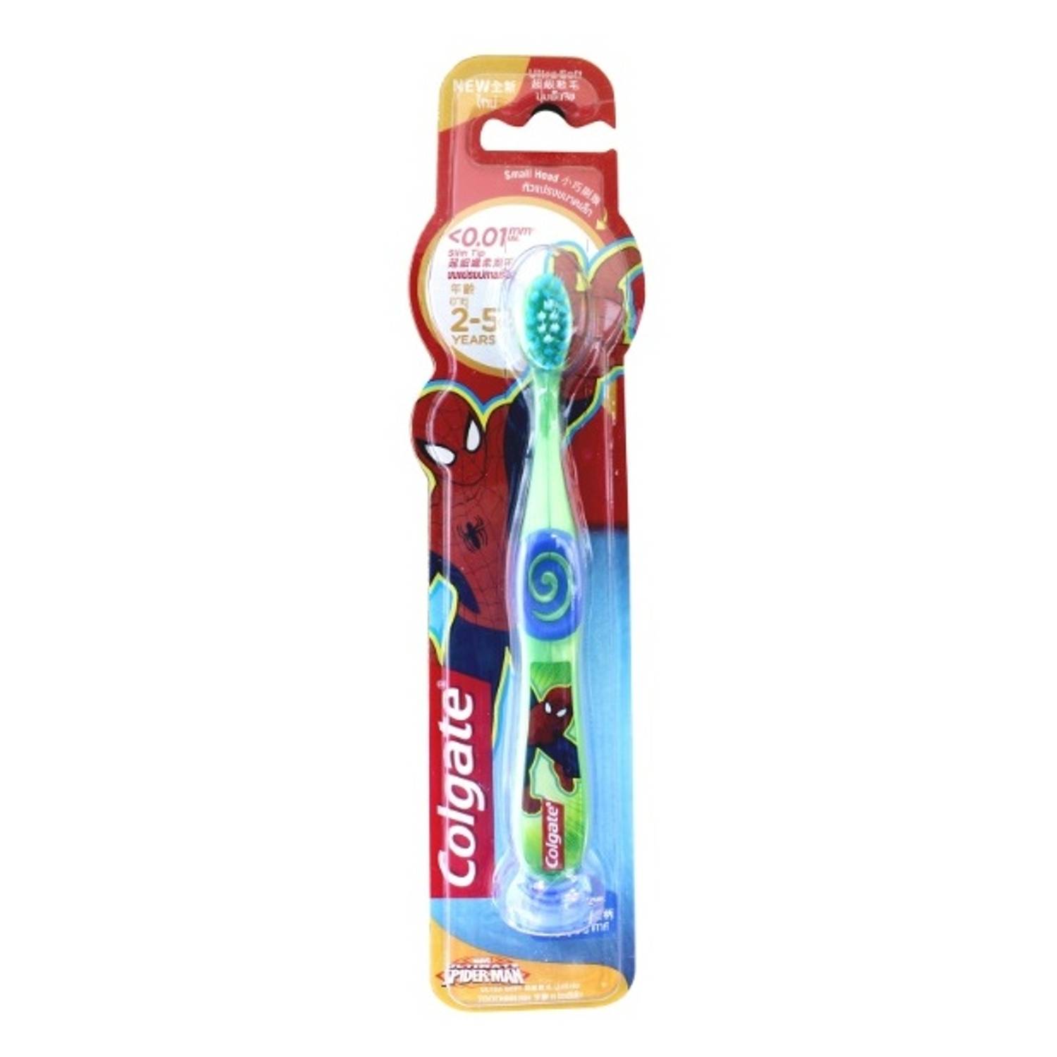 Colgate Spiderman Barbie 2-5 Toothbrush Colgate Spiderman Barbie 2-5 Toothbrush