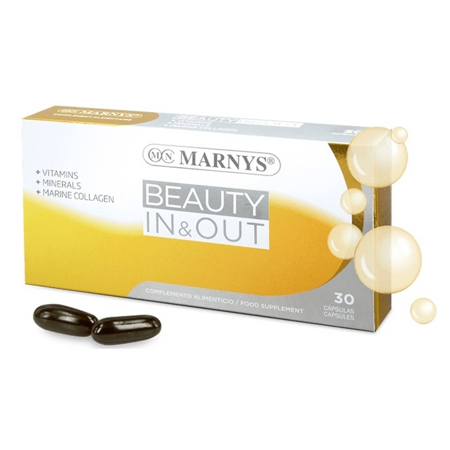 Marnys Beauty In & Out Caps 30'S Marnys Beauty In & Out Caps 30'S