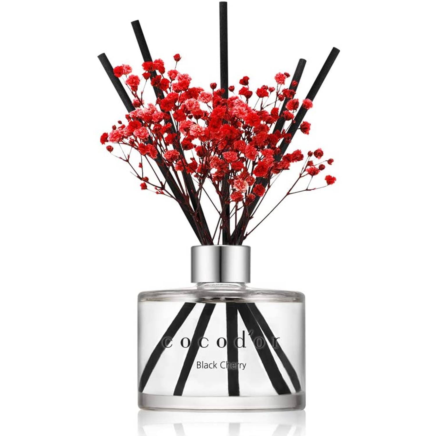 Cocod'Or Flower Diffuser 50Ml(1.69Oz) - Black Cherry Cocod'Or Flower Diffuser 50Ml(1.69Oz) - Black Cherry