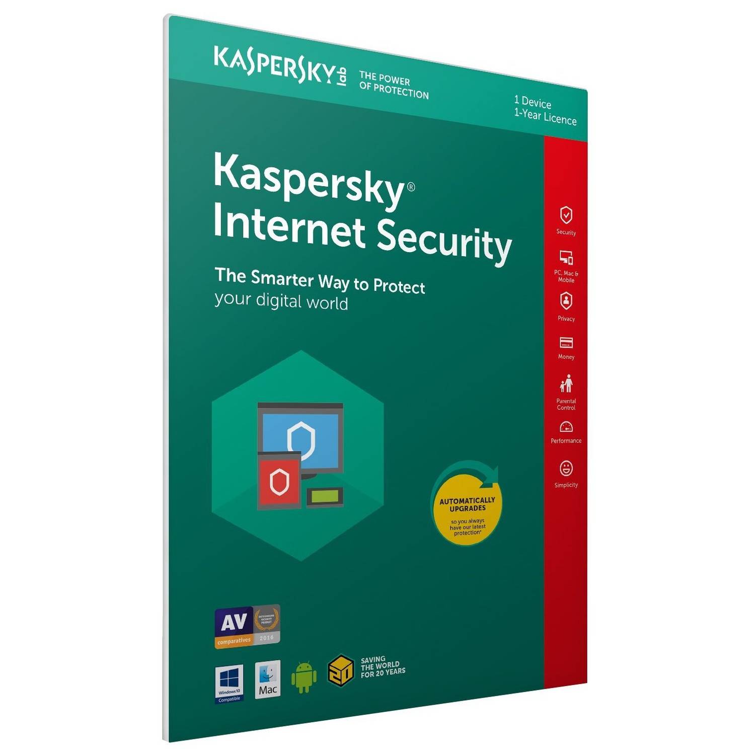 Kaspersky Internet Security 2019 1+1 Usr Kaspersky Internet Security 2019 1+1 Usr