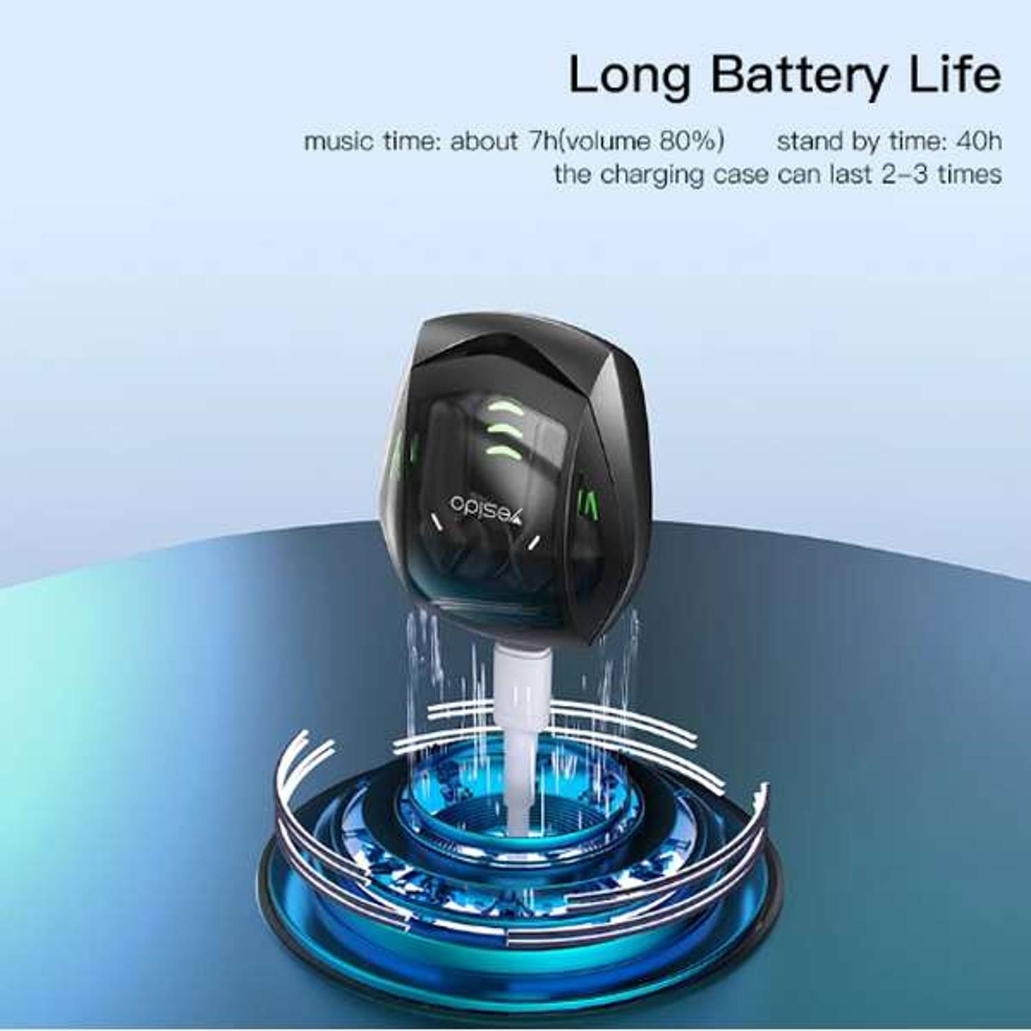 Yesdio TWS14 Wireless Earbuds Black Yesdio TWS14 Wireless Earbuds Black