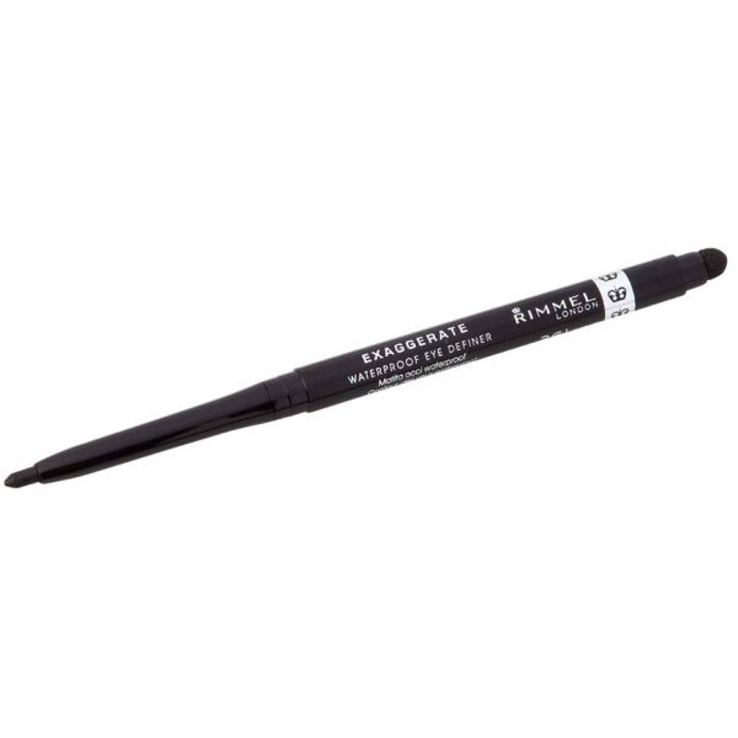 Rimmel London 61261 Exaggerate Waterproof Eye Definer 261 Noir A Black Shade Rimmel London 61261 Exaggerate Waterproof Eye Definer 261 Noir A Black Shade