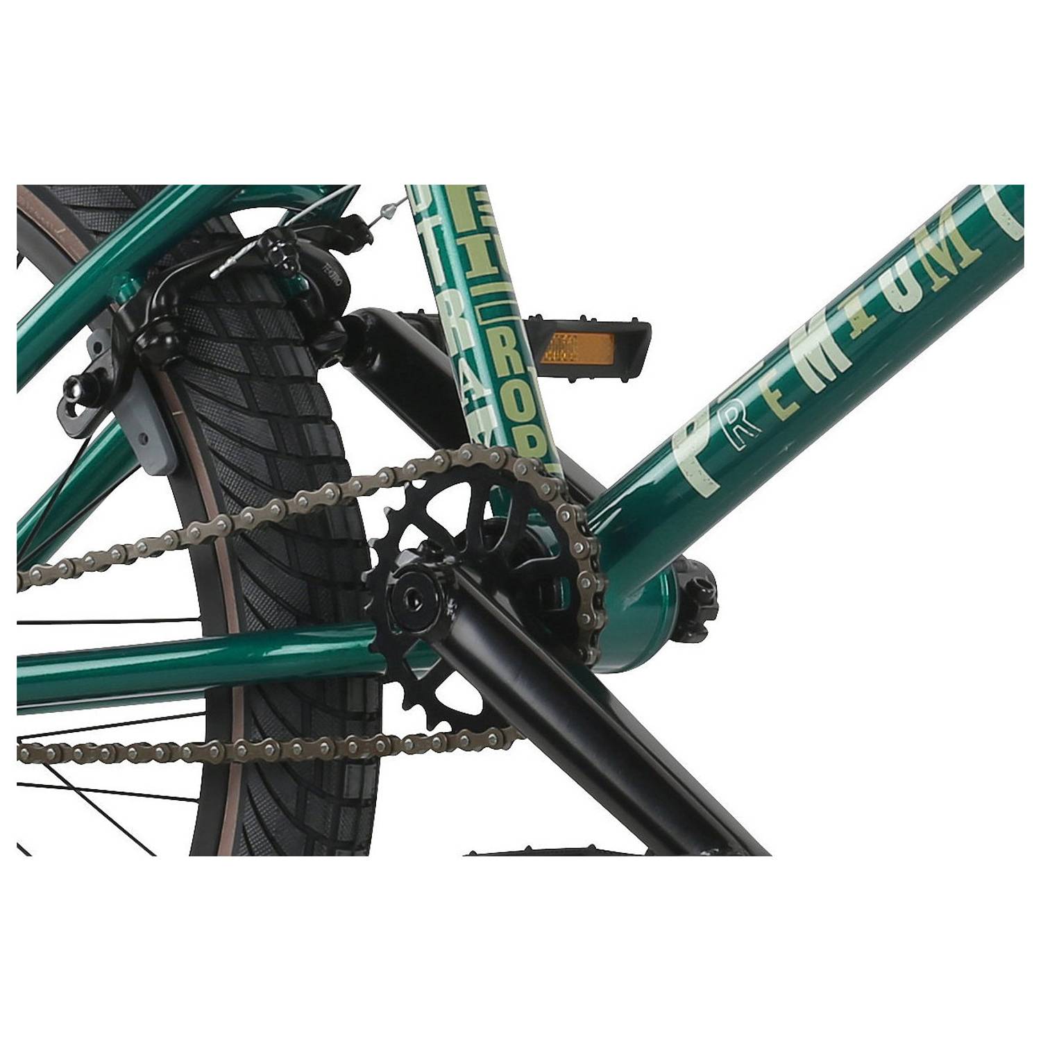 Haro 1007 Bmx Stray Bike Size 20 Gloss Emerald Green Haro 1007 Bmx Stray Bike Size 20 Gloss Emerald Green