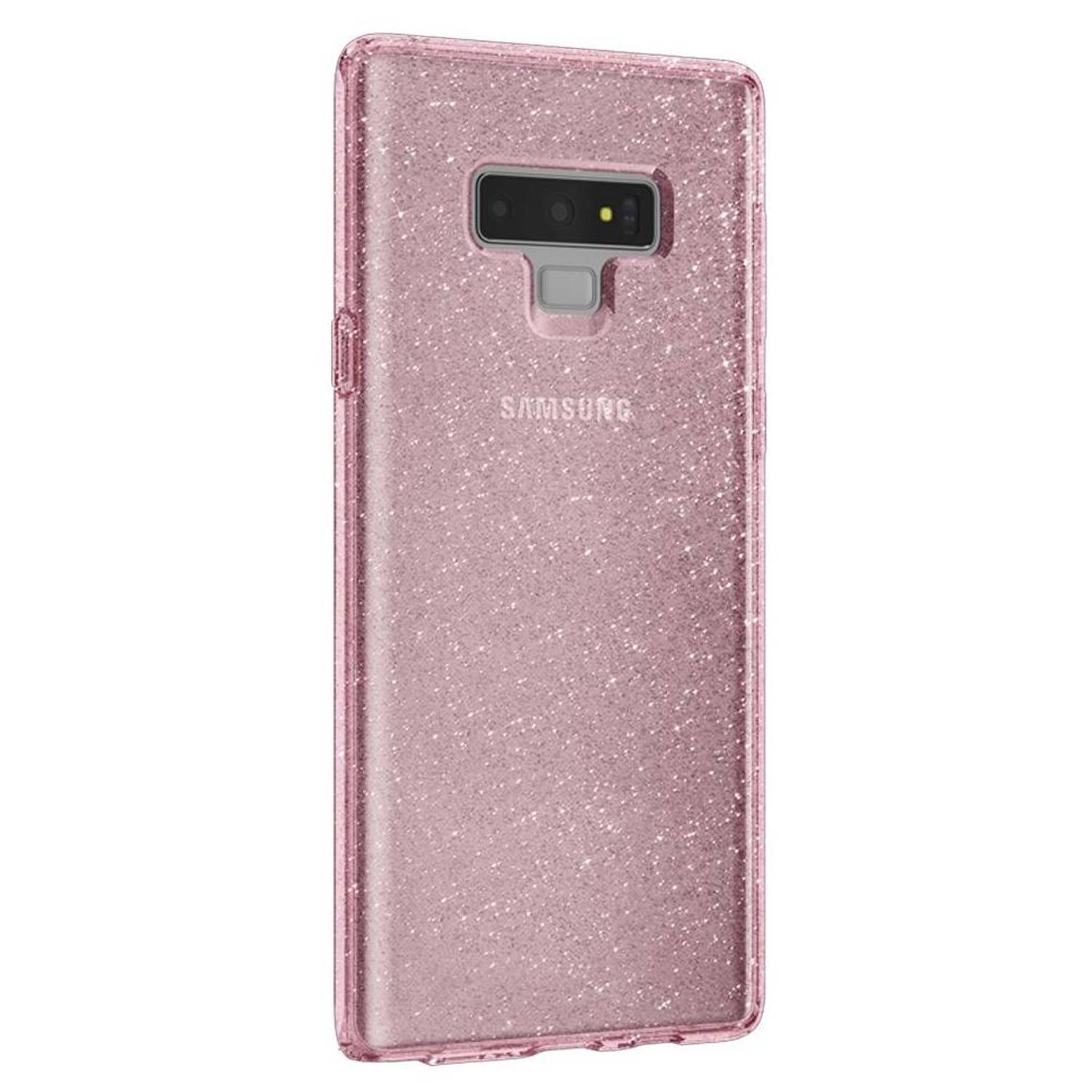 Spigen Liquid Crystal Glitter Rose Quartz Case Galaxy Note 9 Spigen Liquid Crystal Glitter Rose Quartz Case Galaxy Note 9
