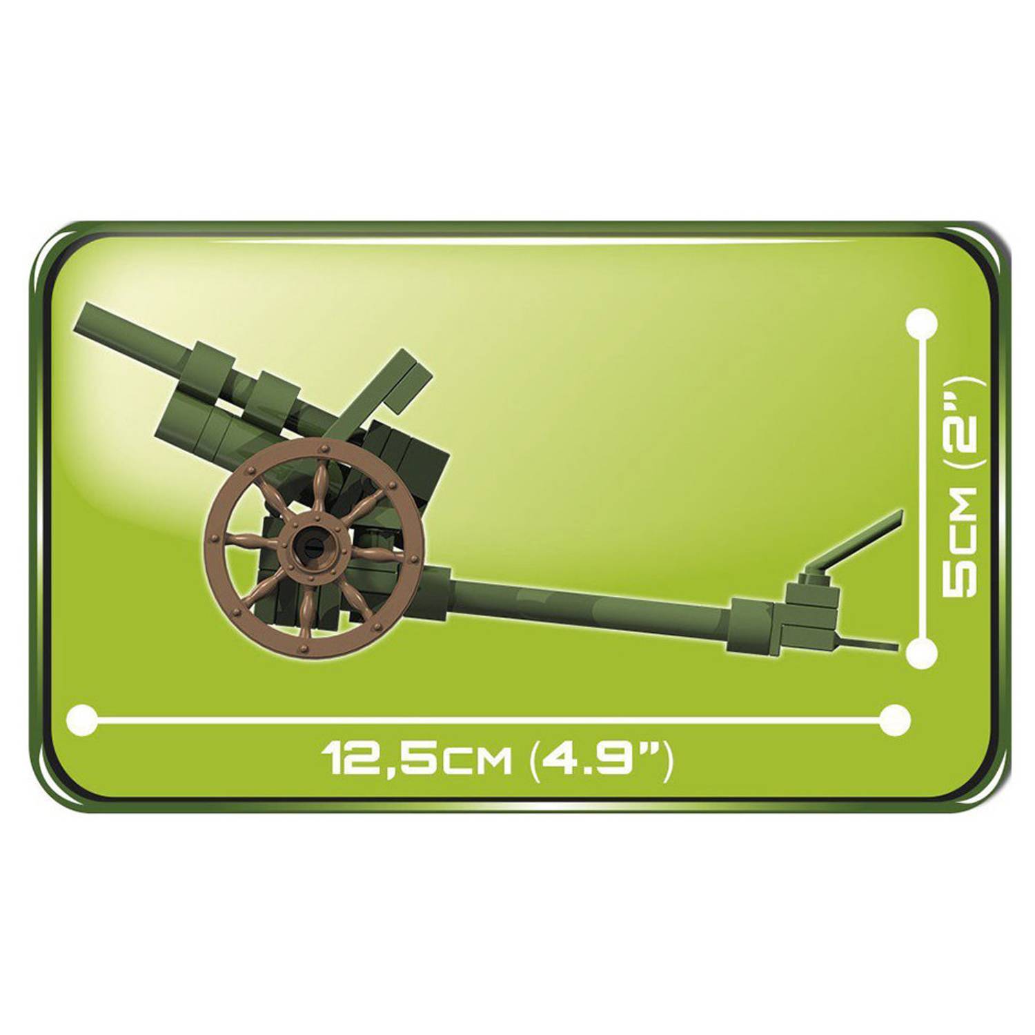 Cobi 50pcs Small Army Howitzer 10cm WZ1914 Cobi 50pcs Small Army Howitzer 10cm WZ1914
