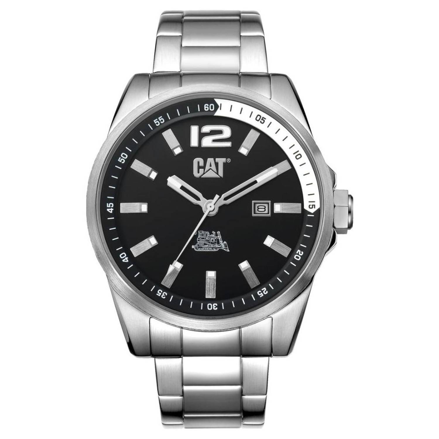 CAT Silver Quartz Men's Watch - WT14111131 CAT Silver Quartz Men's Watch - WT14111131