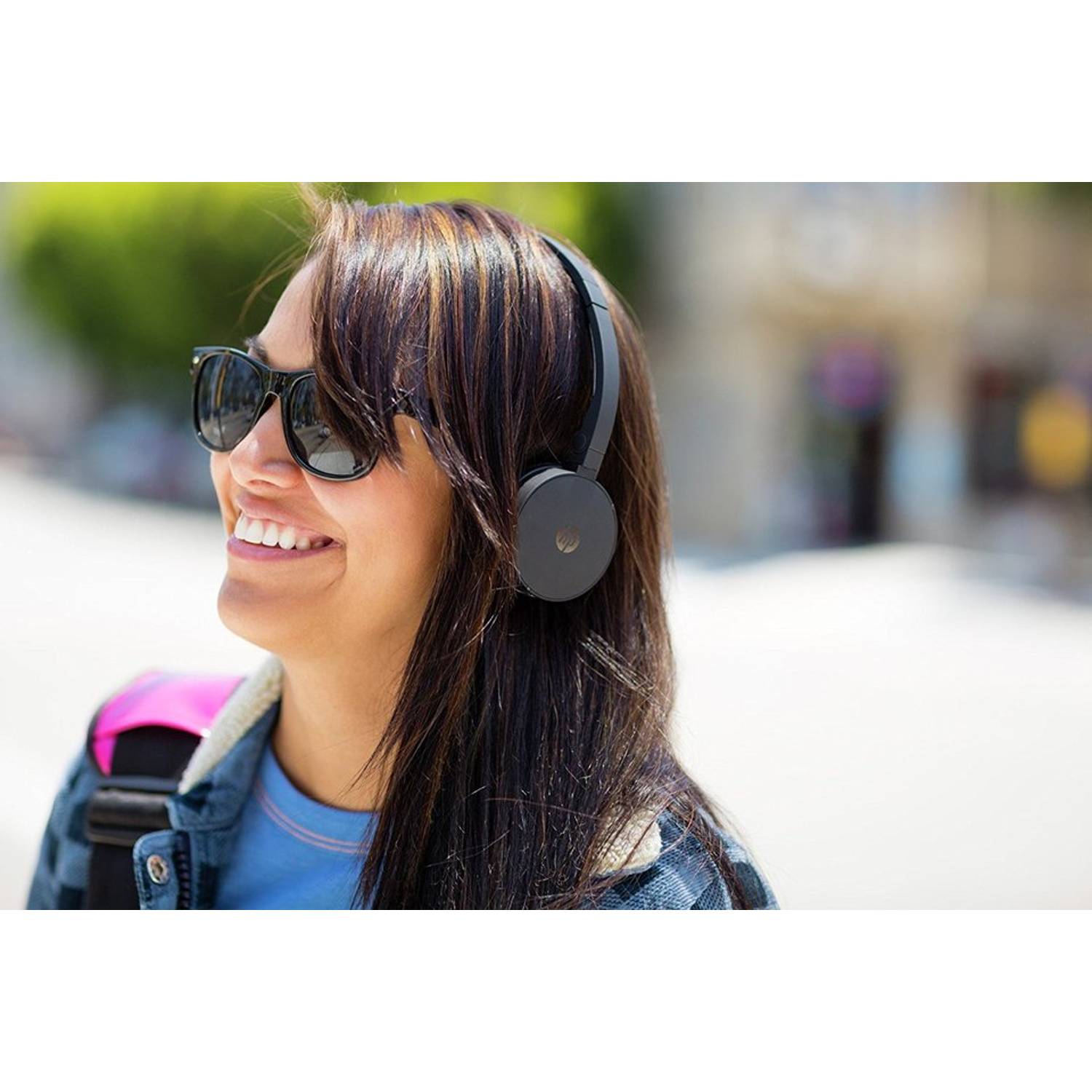 HP Wireless Bluetooth Stereo Headset Black H6Z97AA H7000 HP Wireless Bluetooth Stereo Headset Black H6Z97AA H7000