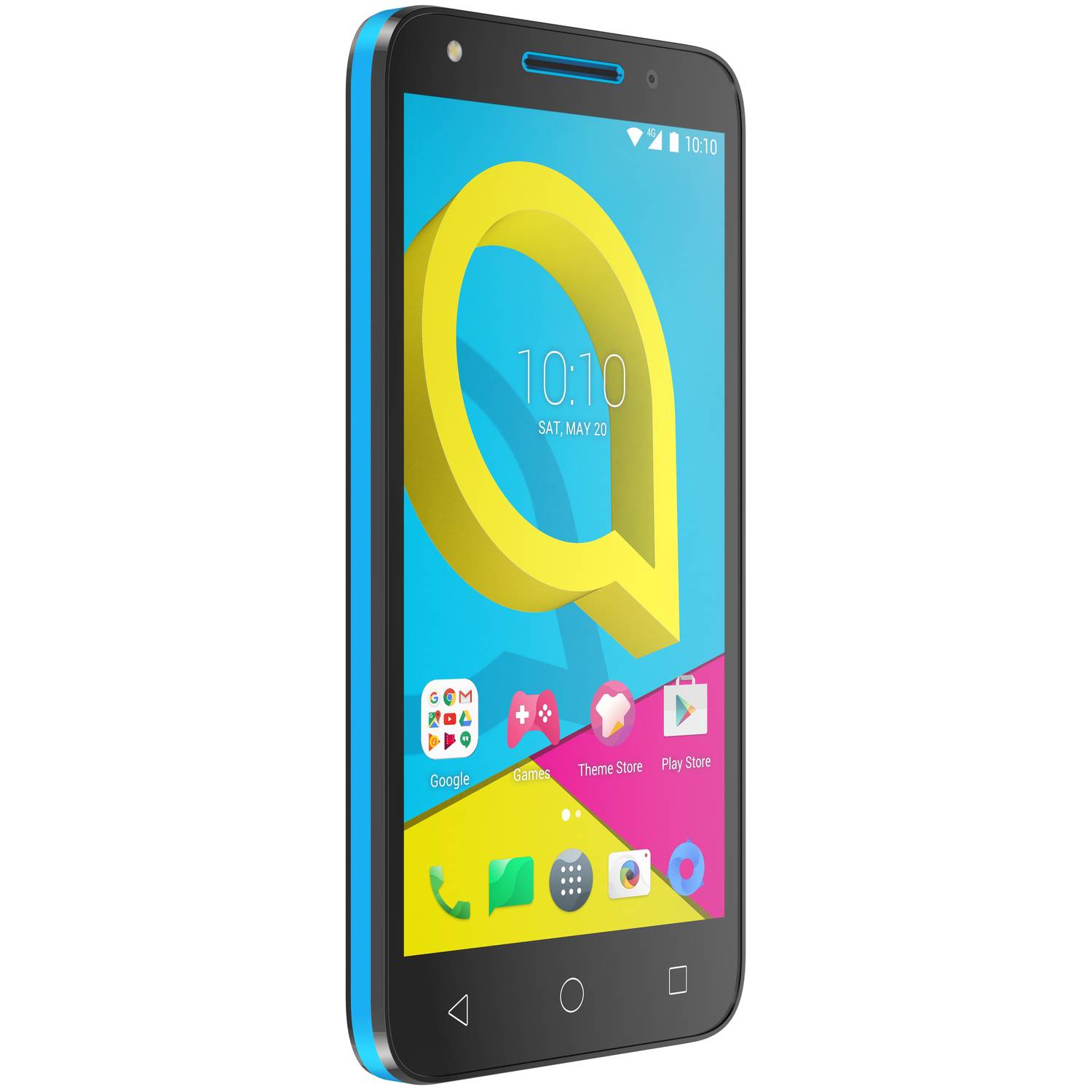 Alcatel U5 4047D 3G Dual Sim Smartphone 8GB Black/Sharp Blue Alcatel U5 4047D 3G Dual Sim Smartphone 8GB Black/Sharp Blue
