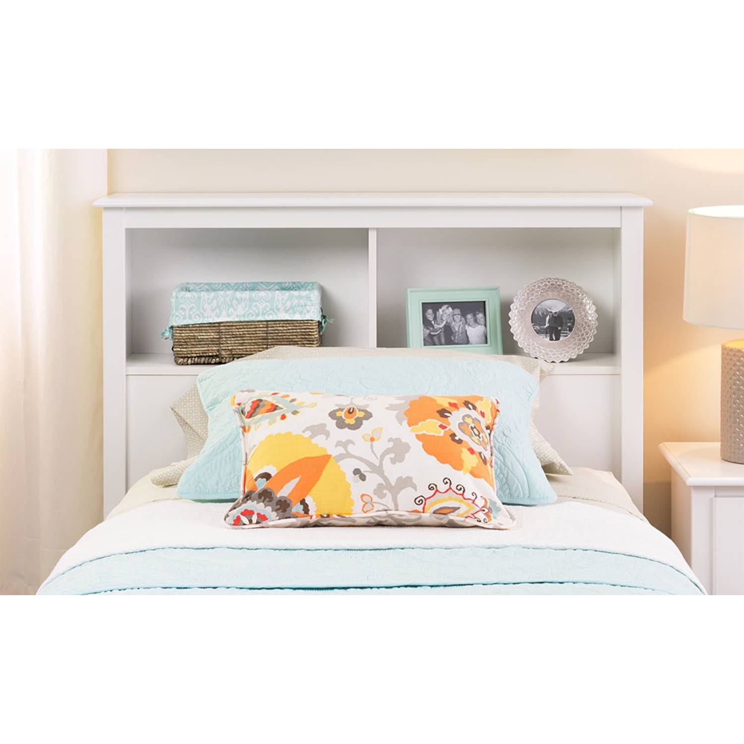 Winslow White Twin Bookcase Headboard Super King Bed White Winslow White Twin Bookcase Headboard Super King Bed White