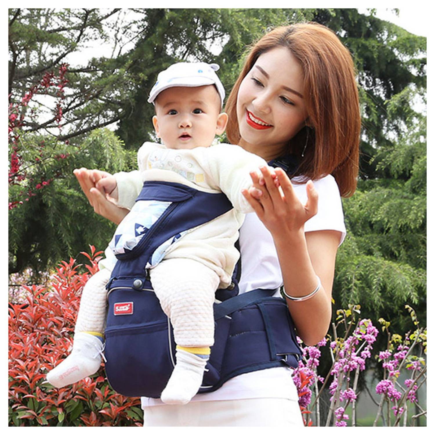 Sunveno Baby Carrier Navy Blue Sunveno Baby Carrier Navy Blue