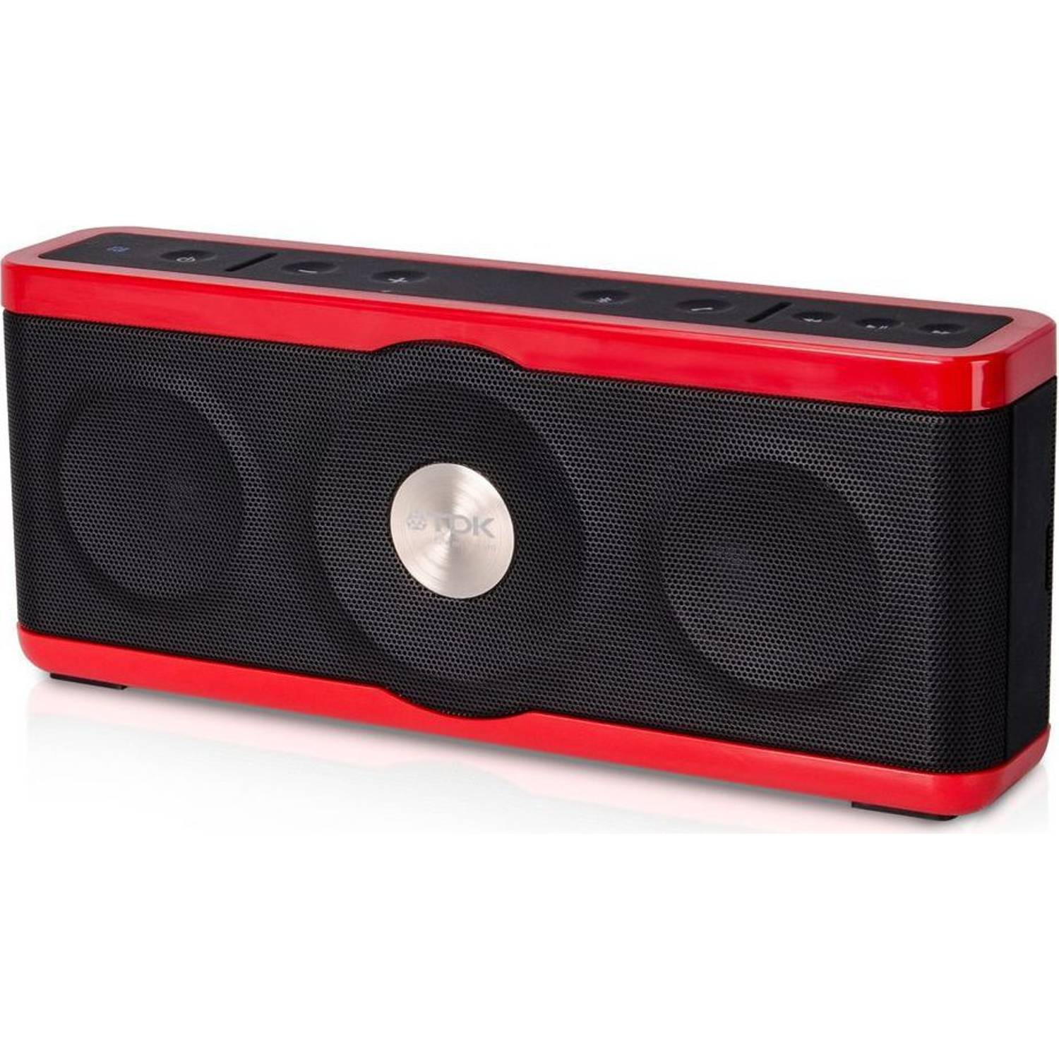 TDK A34 Trek Max Bluetooth Speaker Red TDK A34 Trek Max Bluetooth Speaker Red