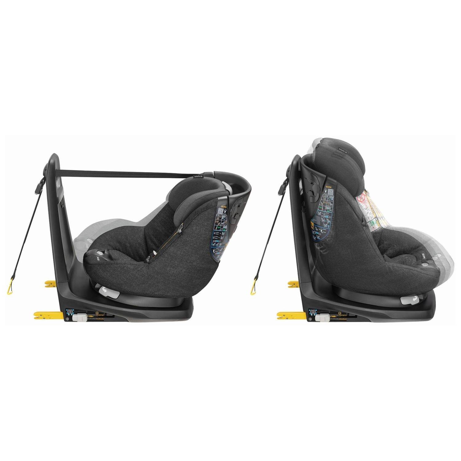 Maxi Cosi Axissfix Air Car Seat Nomad Black Maxi Cosi Axissfix Air Car Seat Nomad Black