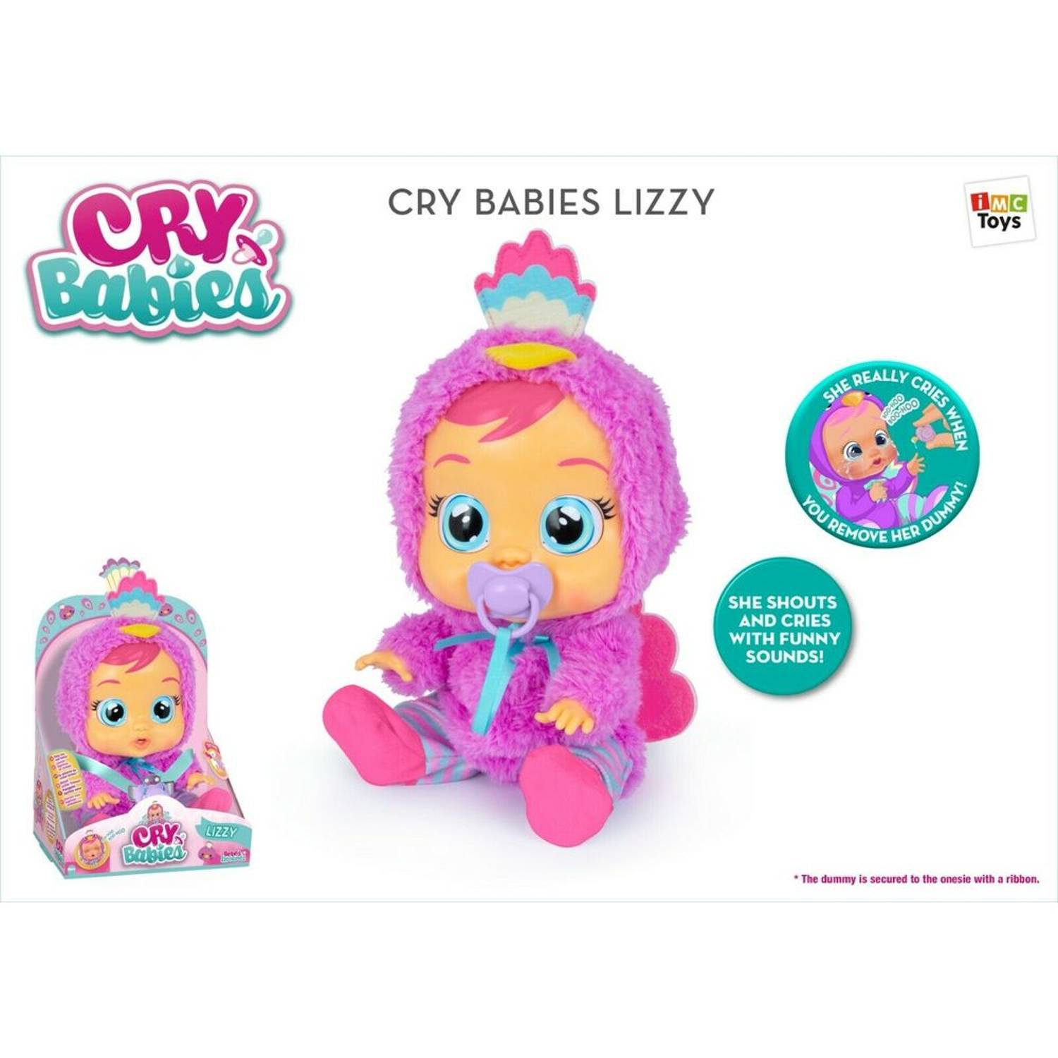 Cry Babies 8421134091665 Lizzy Toy Cry Babies 8421134091665 Lizzy Toy