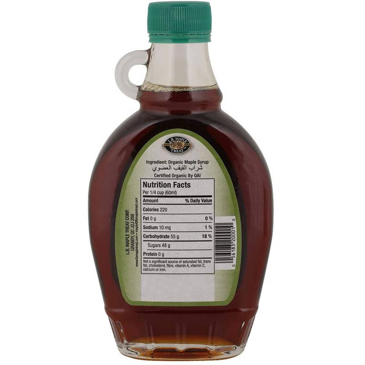 L B Maple Organic Flavour Syrup With Dark Robust Taste 250ml L B Maple Organic Flavour Syrup With Dark Robust Taste 250ml