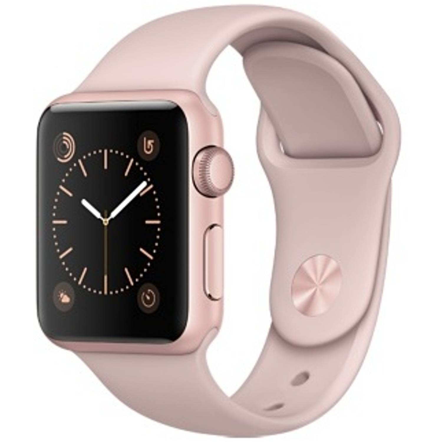 Apple Watch Series 1 - 38mm Rose Gold Aluminium Case with Pink Sand Sport Band Apple Watch Series 1 - 38mm Rose Gold Aluminium Case with Pink Sand Sport Band