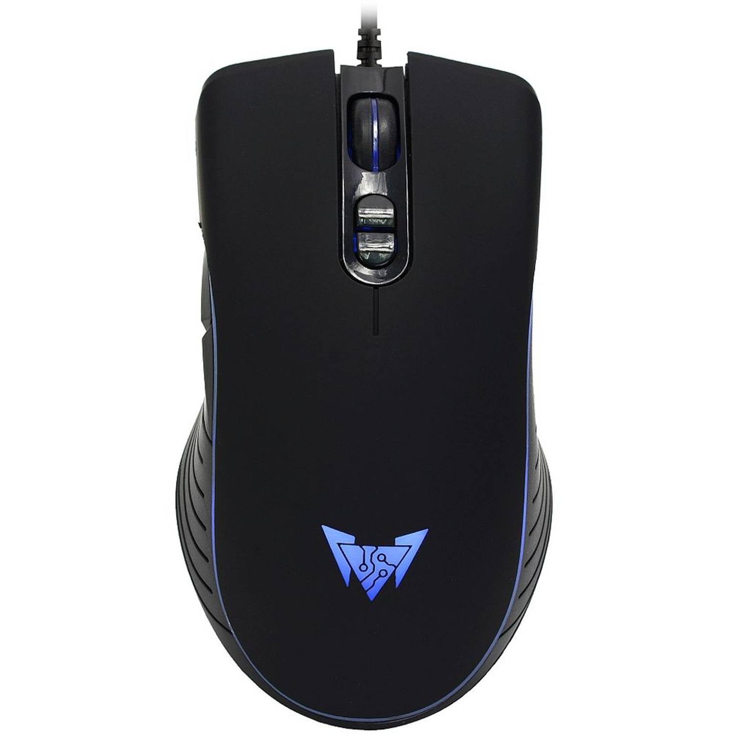 Crown Gaming Wired Mouse 2m Black Crown Gaming Wired Mouse 2m Black