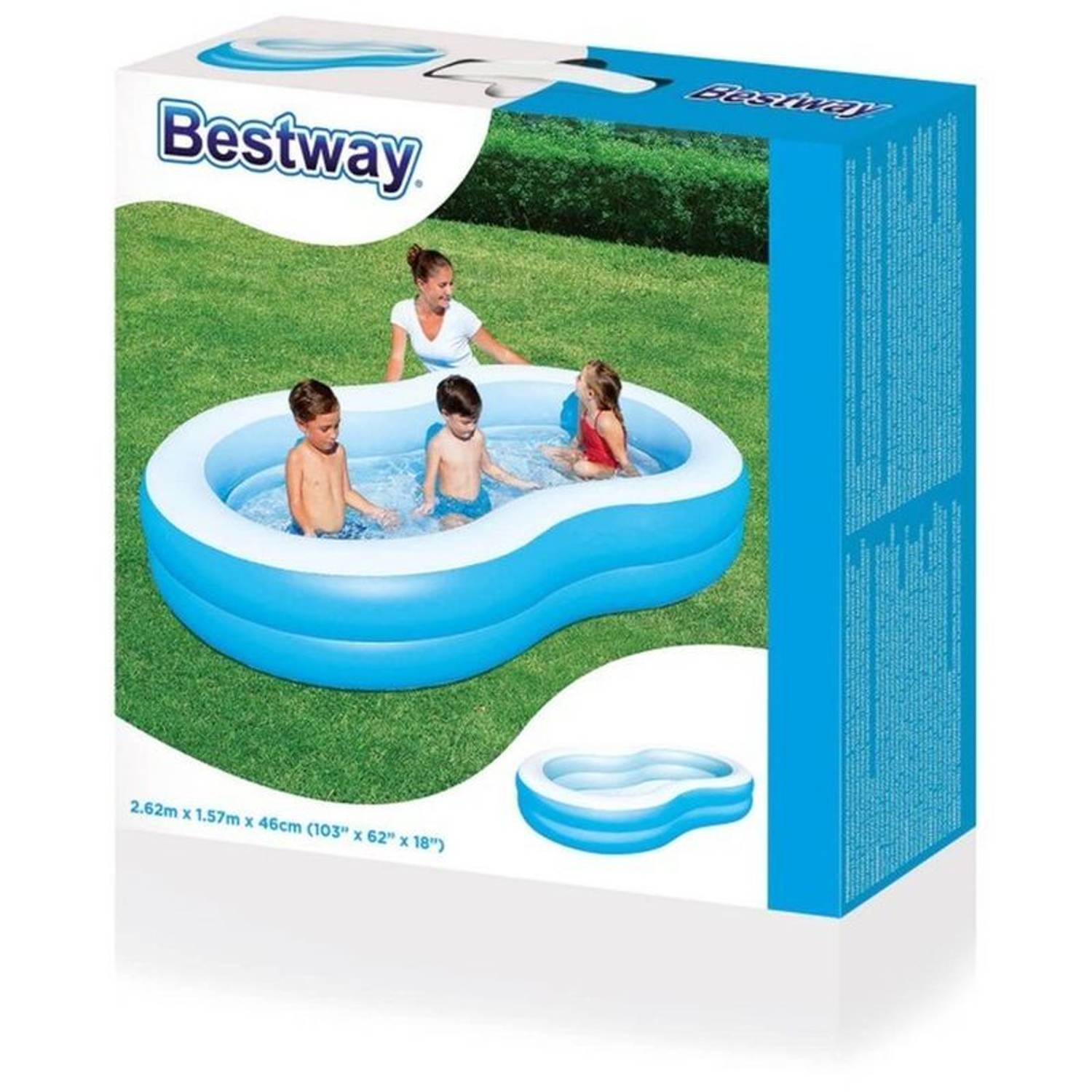 Bestway The Big Lagoon Family Pool 54117 Bestway The Big Lagoon Family Pool 54117