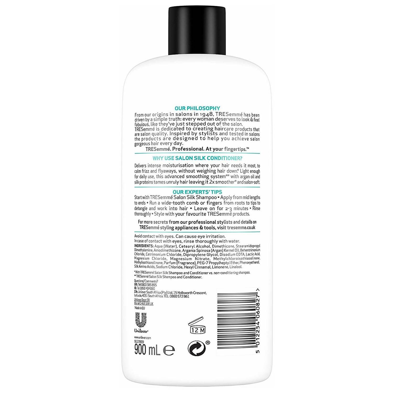 Tresemme Smooth & Silky Salon Silk Conditioner 900ml Tresemme Smooth & Silky Salon Silk Conditioner 900ml