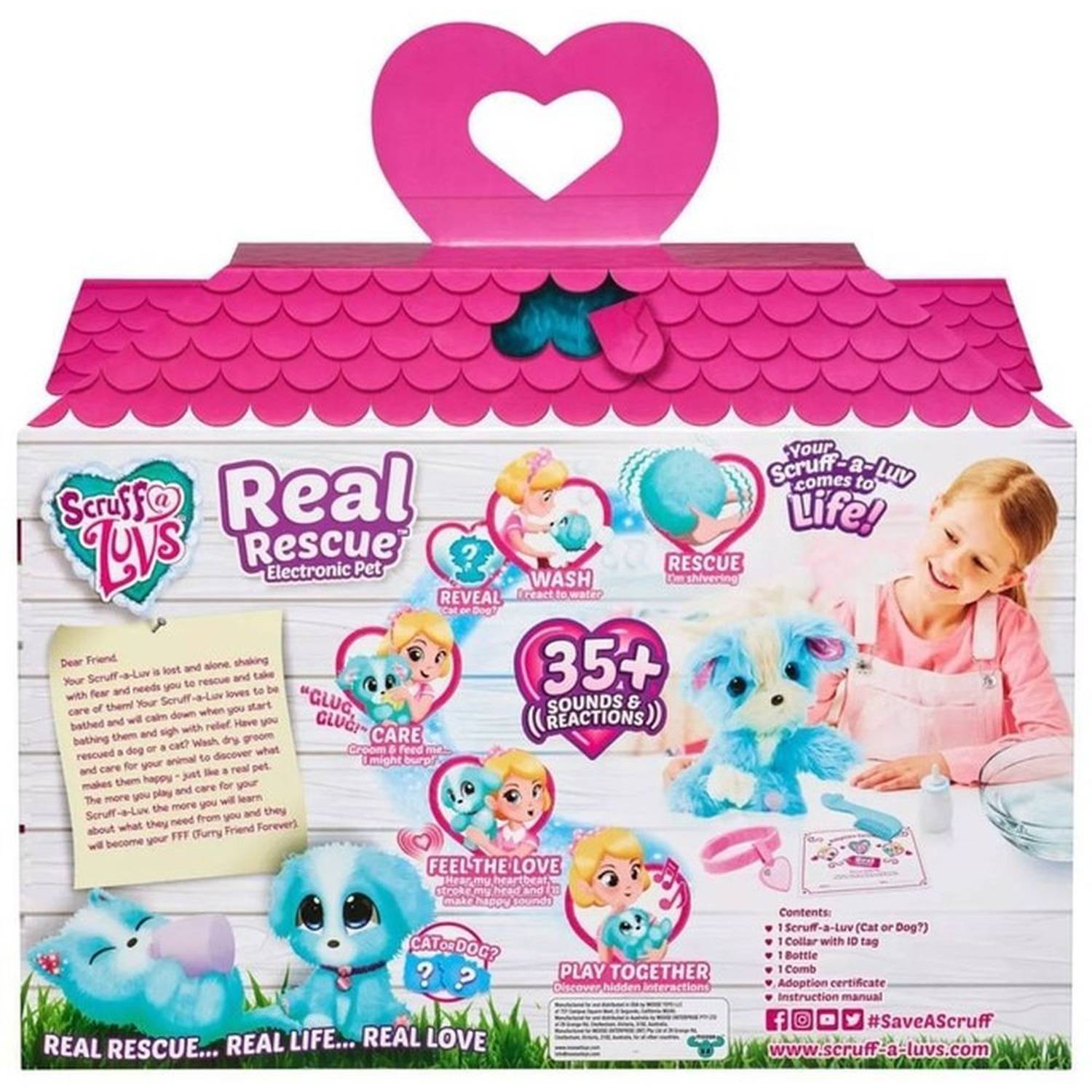 Scruff A Luvs 630996300312 Real Rescue Plush Surprise Rescue Pet Scruff A Luvs 630996300312 Real Rescue Plush Surprise Rescue Pet