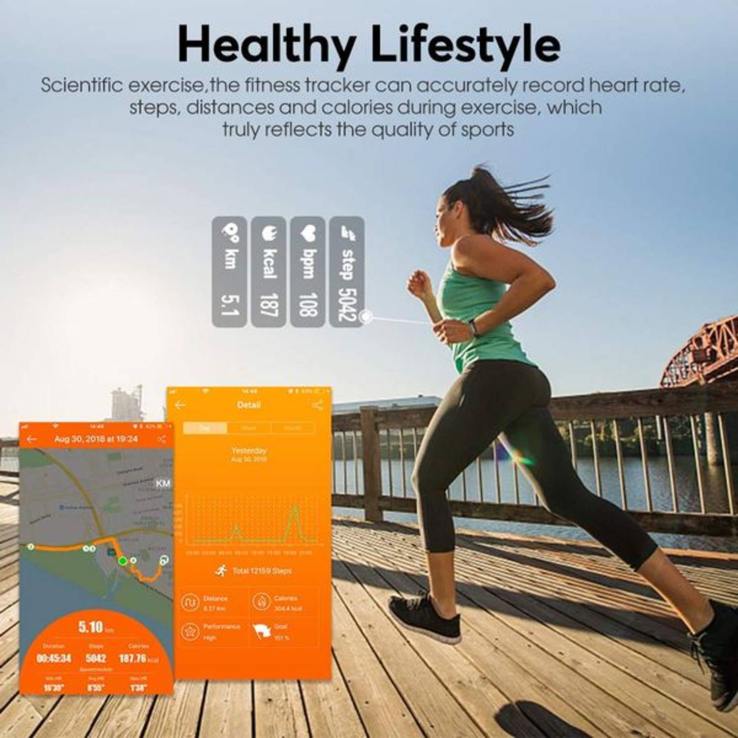 Riversong ACT HR Smart Band + Anker Eufy T9146 C1 Bt Smart Scale BD Riversong ACT HR Smart Band + Anker Eufy T9146 C1 Bt Smart Scale BD