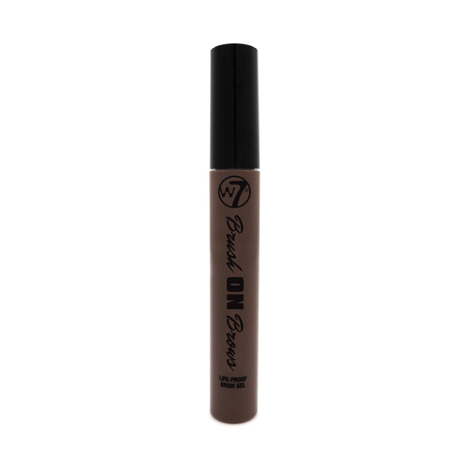 W7 Brush On Brows Brow Gel - Dark Brown W7 Brush On Brows Brow Gel - Dark Brown