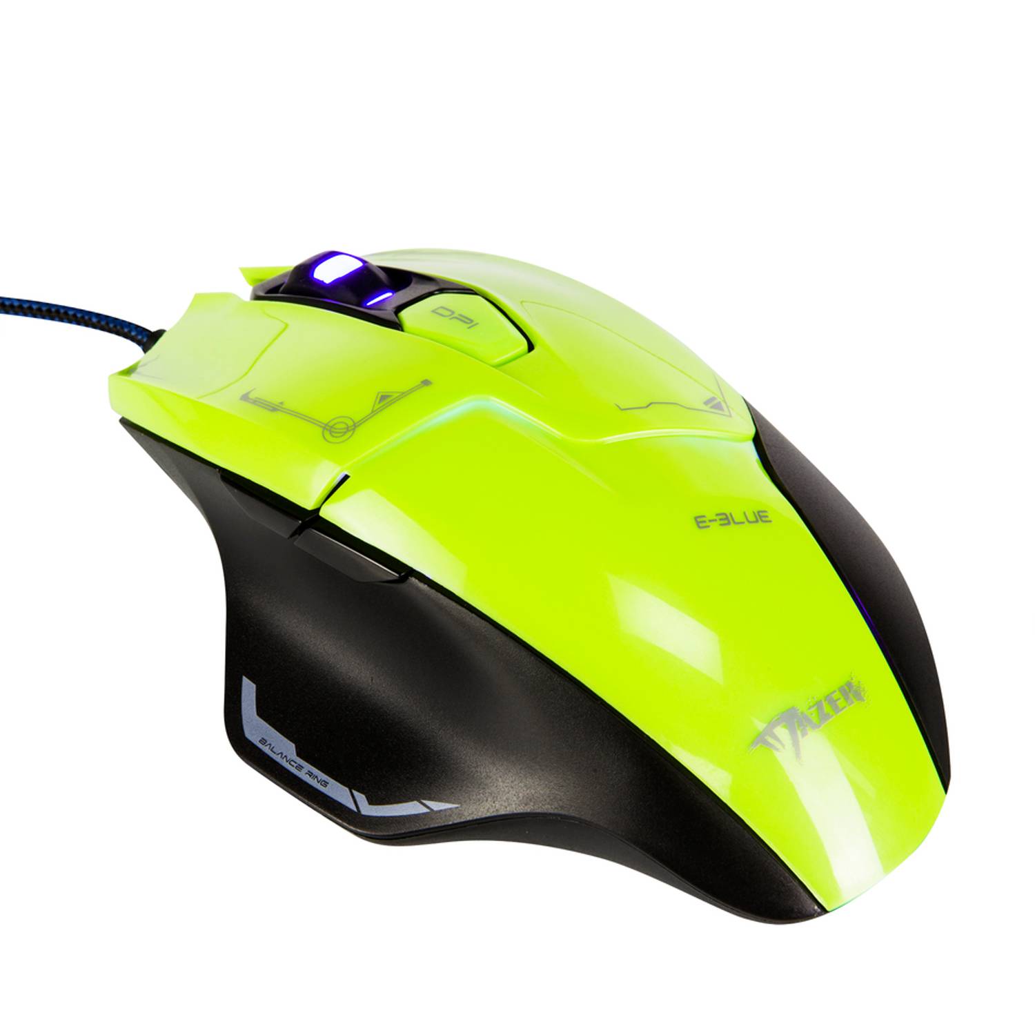 Eblue EMS642GRAA1U Mazer Advance Gaming Mouse Green Eblue EMS642GRAA1U Mazer Advance Gaming Mouse Green