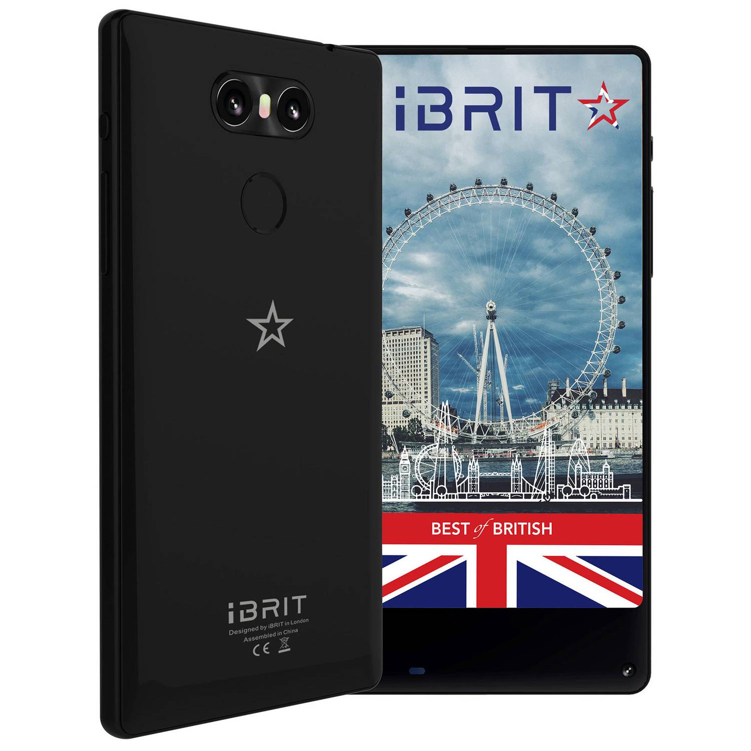 Ibrit HORIZON 4G LTE Dual Sim Smartphone 32GB Black + Power Bank 6000 mAh Ibrit HORIZON 4G LTE Dual Sim Smartphone 32GB Black + Power Bank 6000 mAh