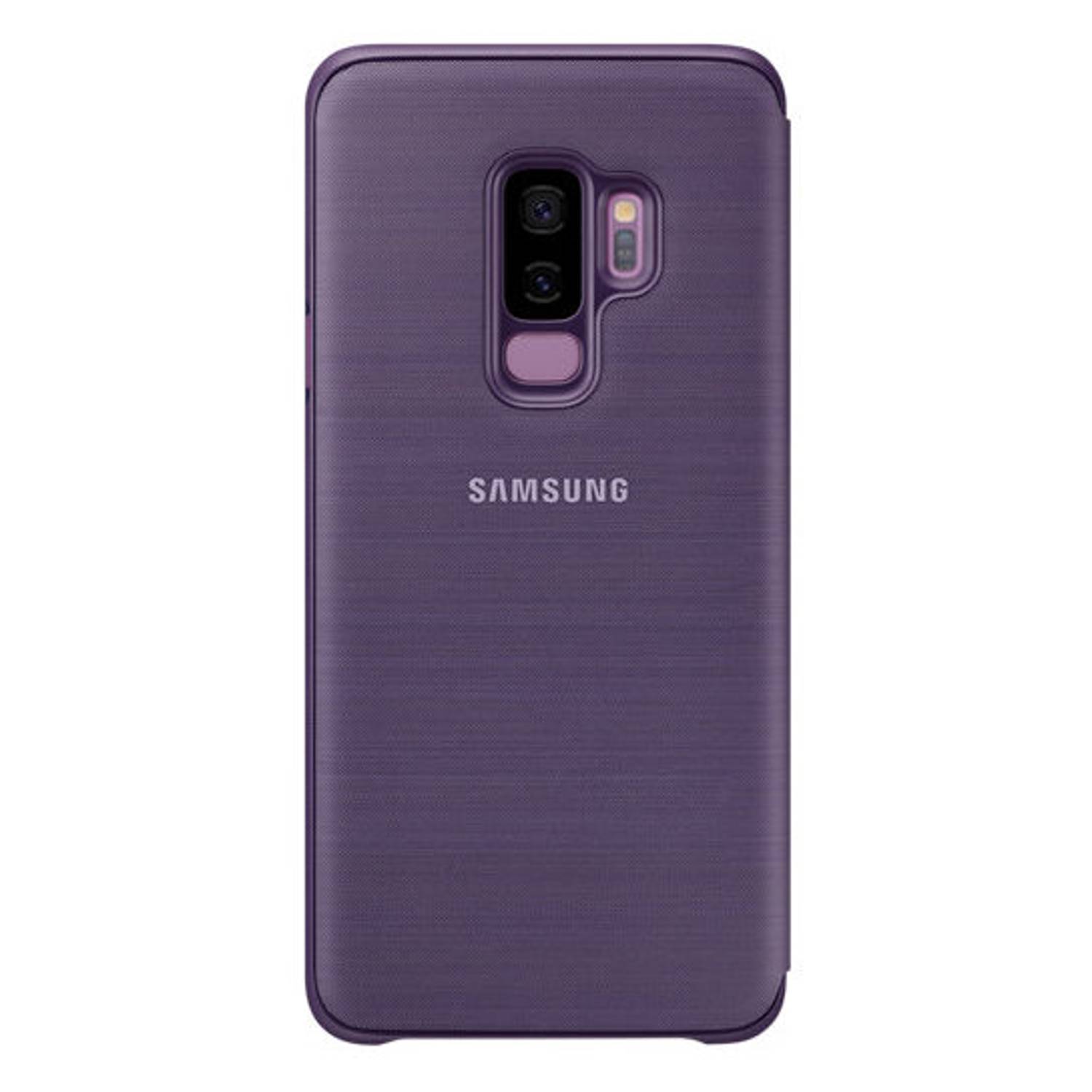 Samsung LED Flip Wallet Cover Purple For Galaxy S9 Plus - EF-NG965PVEGWW Samsung LED Flip Wallet Cover Purple For Galaxy S9 Plus - EF-NG965PVEGWW