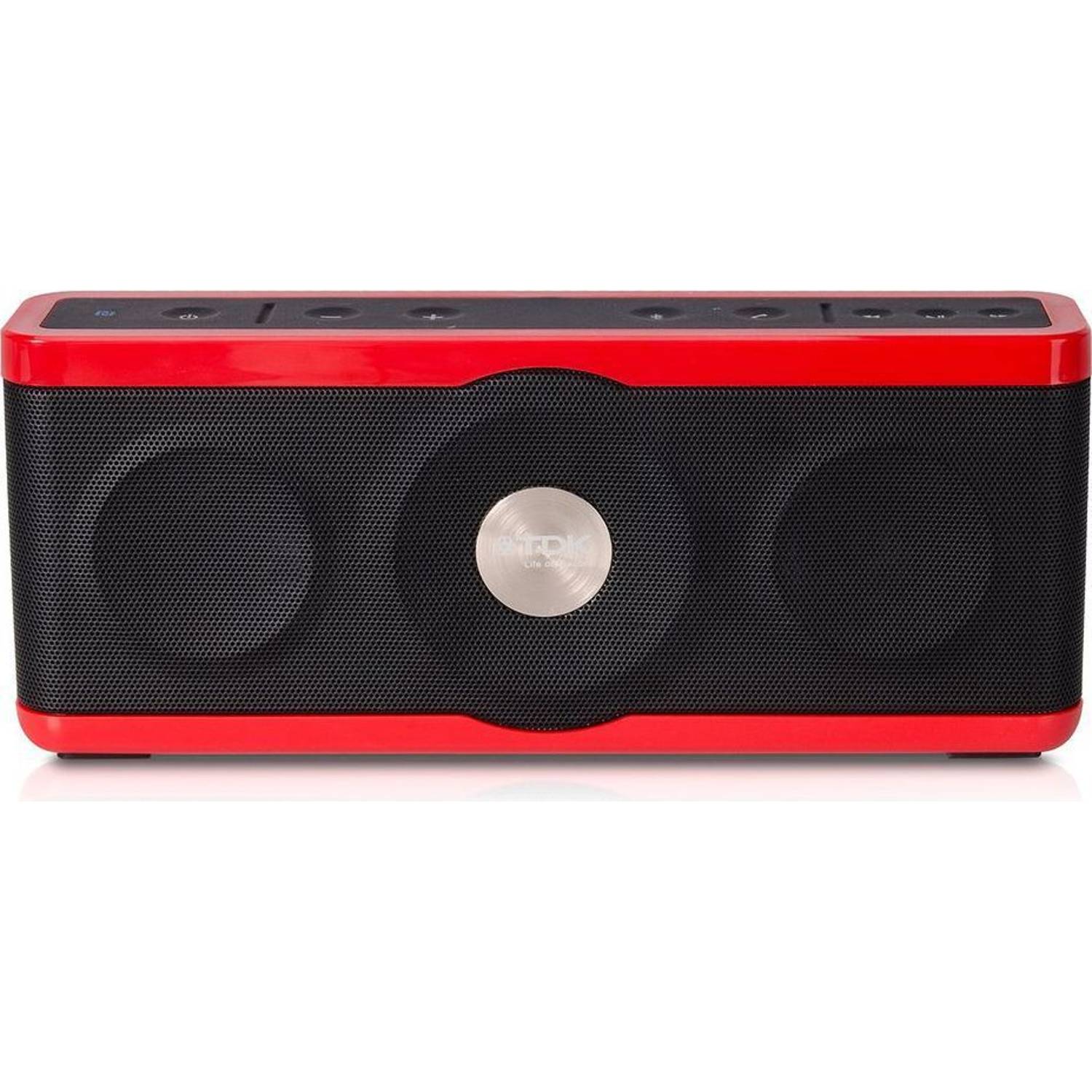 TDK A34 Trek Max Bluetooth Speaker Red TDK A34 Trek Max Bluetooth Speaker Red