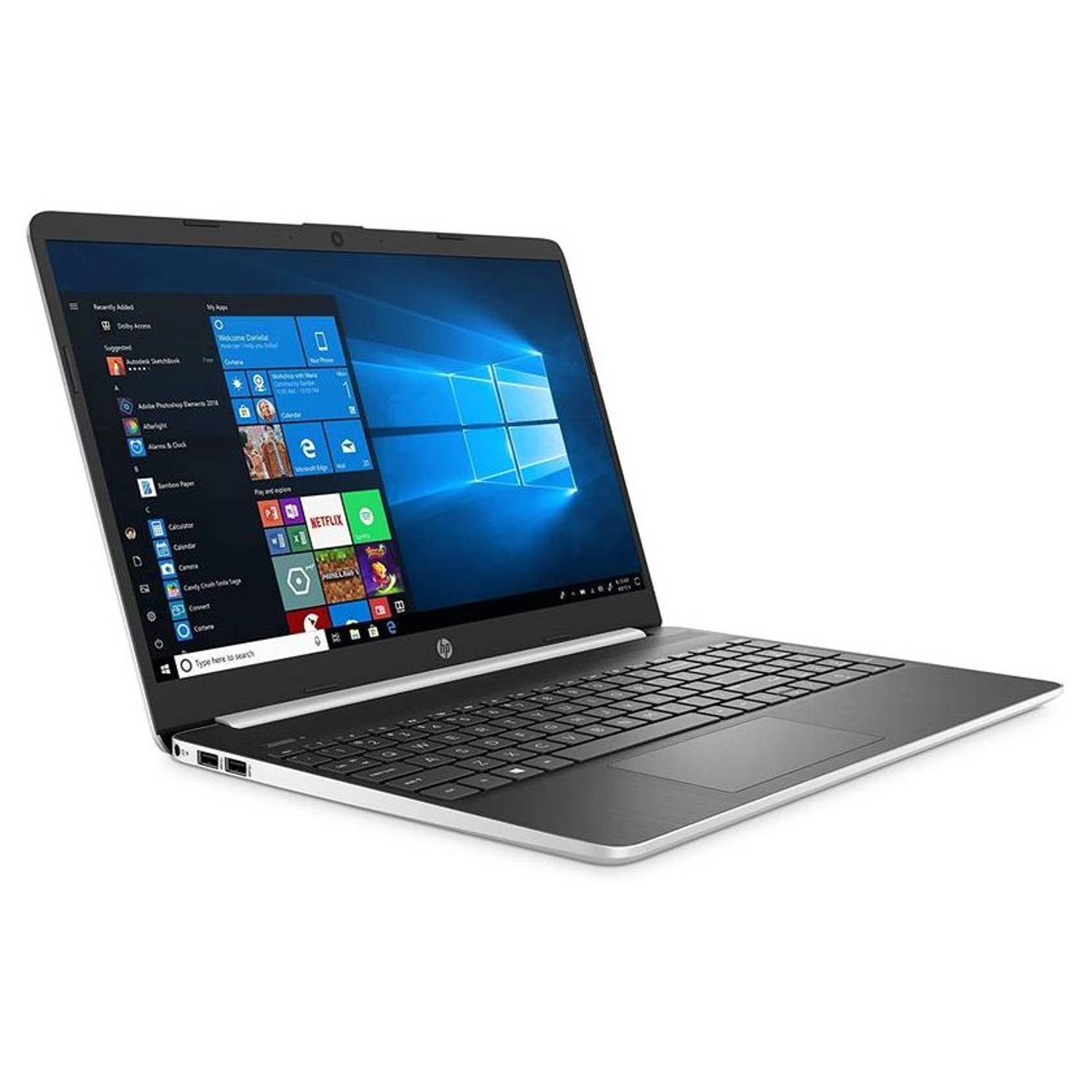HP 15-DY1731MS Touch Laptop - Core i3 1.2GHz 8GB 128GB Shared Win10 15.6inch HD Silver English Keyboard HP 15-DY1731MS Touch Laptop - Core i3 1.2GHz 8GB 128GB Shared Win10 15.6inch HD Silver English Keyboard