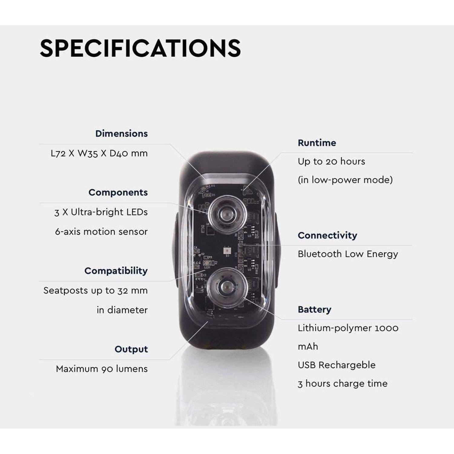 Rayo The Ultimate Bicycle Tail Light Rayo The Ultimate Bicycle Tail Light