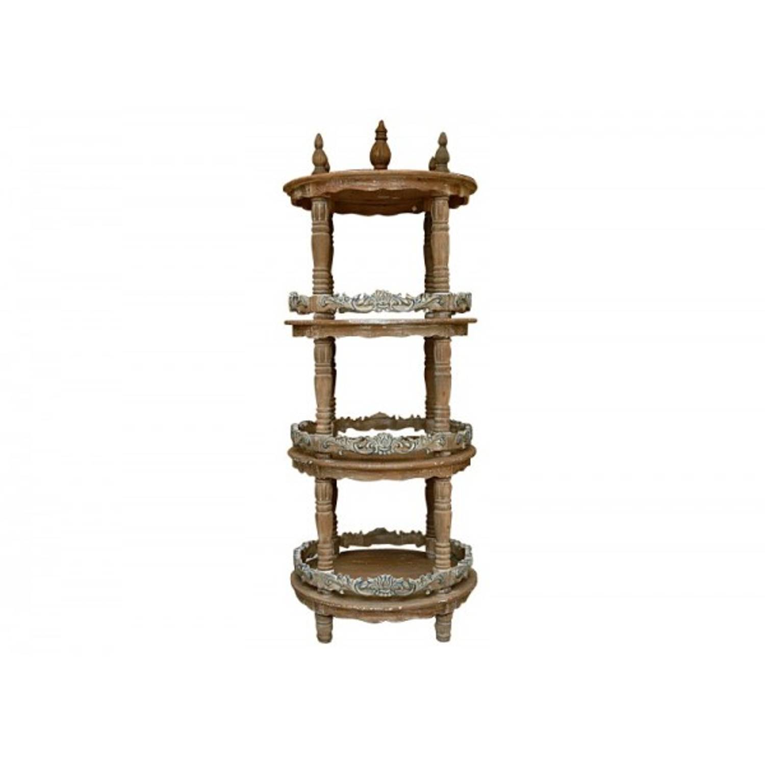 Pan Emirates Indiana Corner Shelf (4 Tier) Pan Emirates Indiana Corner Shelf (4 Tier)