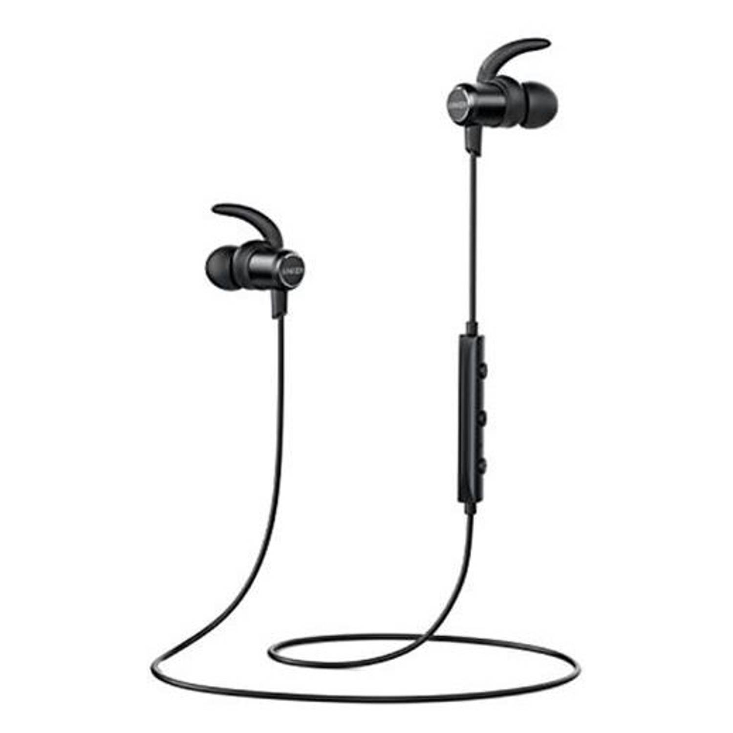 Anker A3235H11 Soundbuds Slim Bluetooth Headphone Black+A8132H12 Power Line Plus Micro USB Cable 0.9m Black+A2013K Anker A3235H11 Soundbuds Slim Bluetooth Headphone Black+A8132H12 Power Line Plus Micro USB Cable 0.9m Black+A2013K