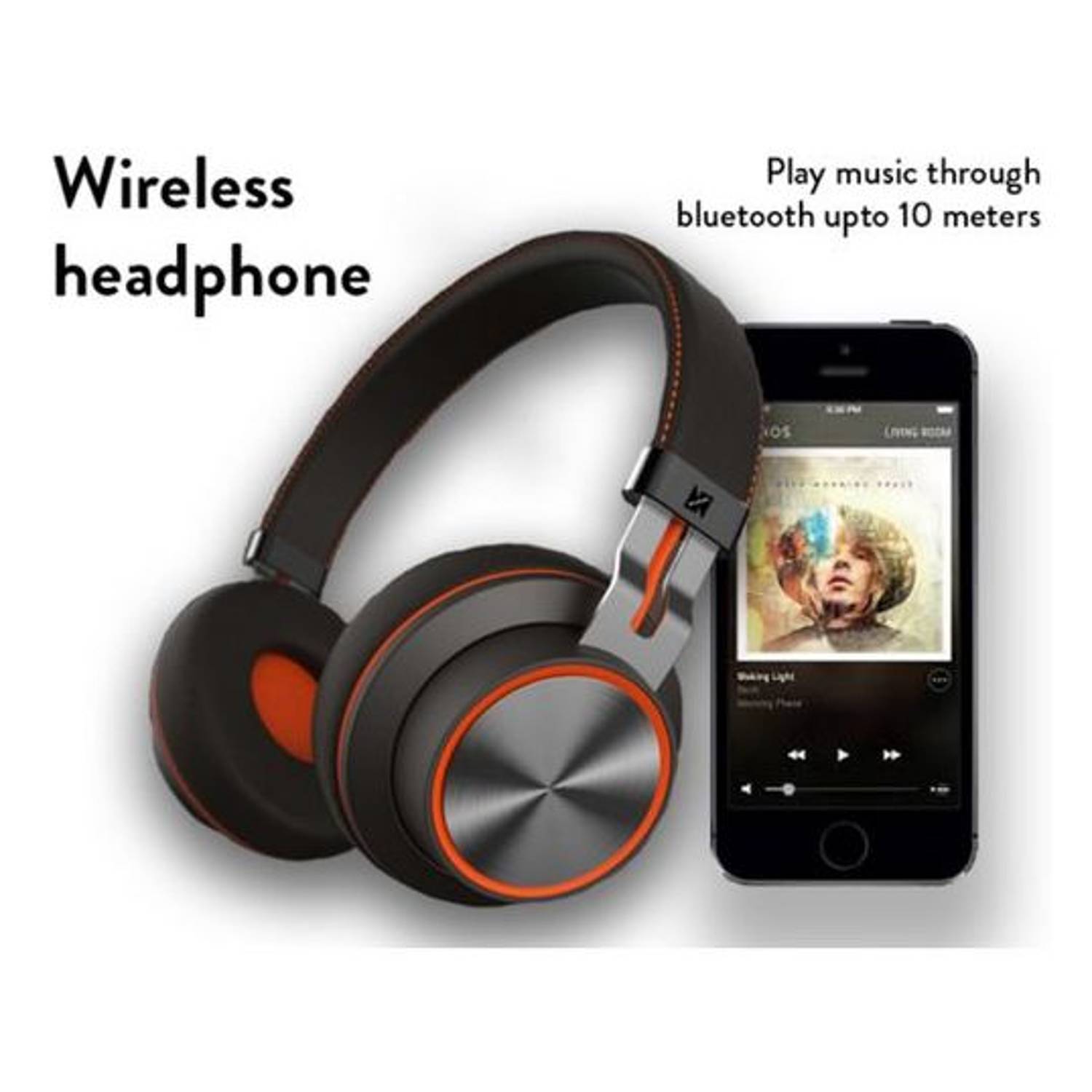 نوش سماعة رأس بلوتوث أسود نوش سماعة رأس بلوتوث أسود