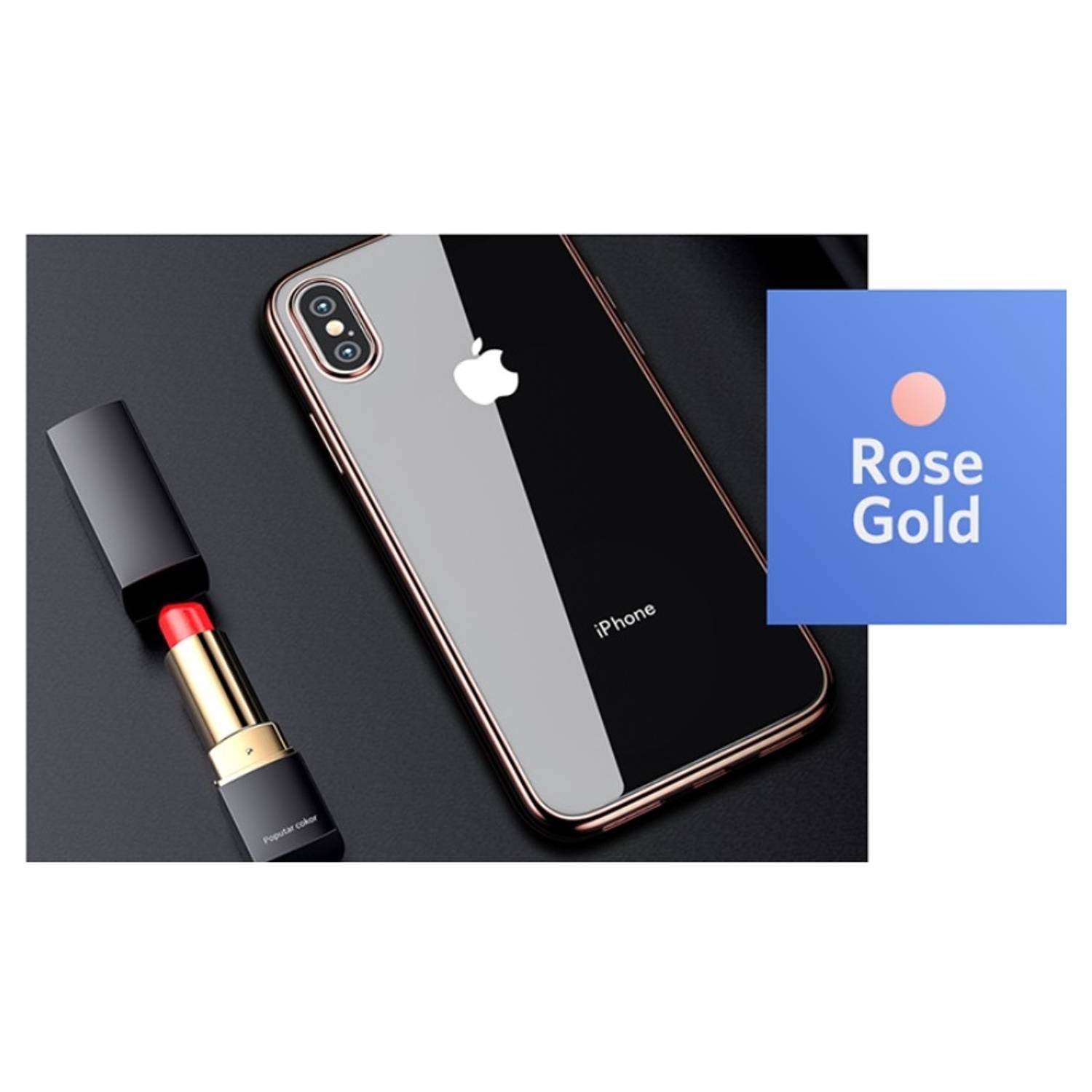 Benks Electroplating TPU Case For iPhone XR - Rose Gold Benks Electroplating TPU Case For iPhone XR - Rose Gold