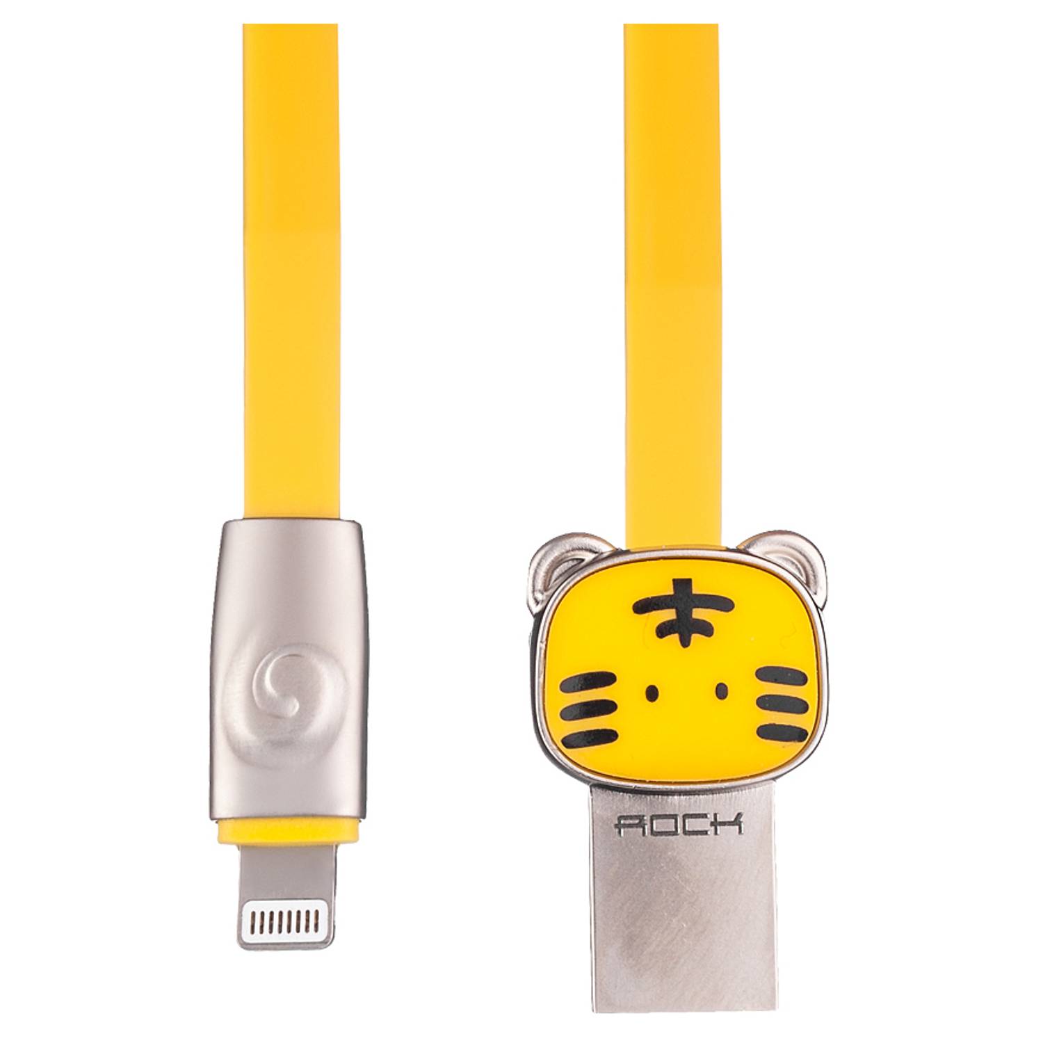 Rock Lightning Cable Shapes 1m - Yellow Rock Lightning Cable Shapes 1m - Yellow