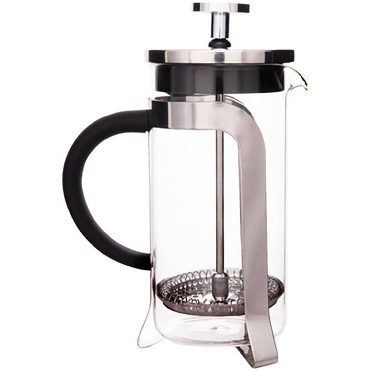 Biggcoffee Fy450 French Press Stainless Steel Lid Borosili Transparent Biggcoffee Fy450 French Press Stainless Steel Lid Borosili Transparent