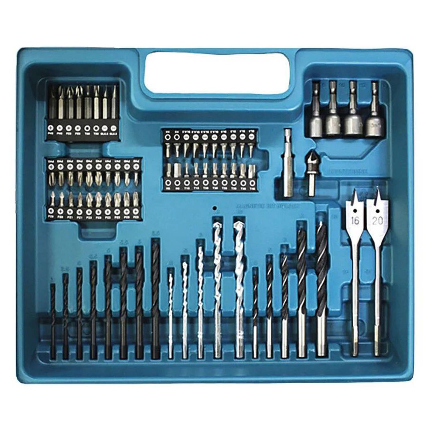 Makita HP1640KX3 Electric Impact Drill 680W + Bit Set Makita HP1640KX3 Electric Impact Drill 680W + Bit Set