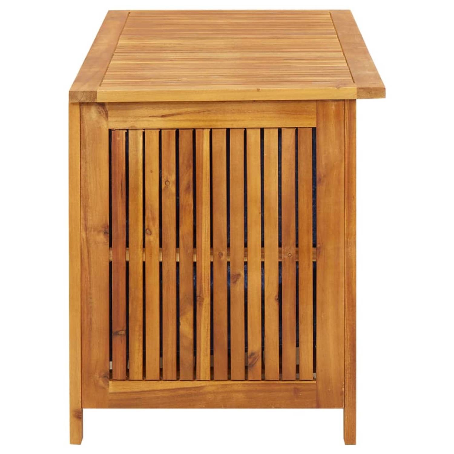 Vidaxl Garden Storage Box 113x50x58 Cm Solid Acacia Wood Vidaxl Garden Storage Box 113x50x58 Cm Solid Acacia Wood