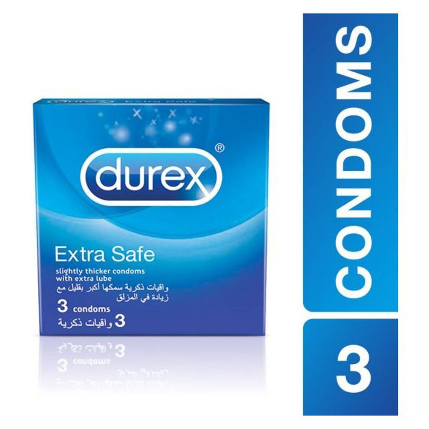 Durex Extra Safe Condoms Pack of 3pcs Durex Extra Safe Condoms Pack of 3pcs