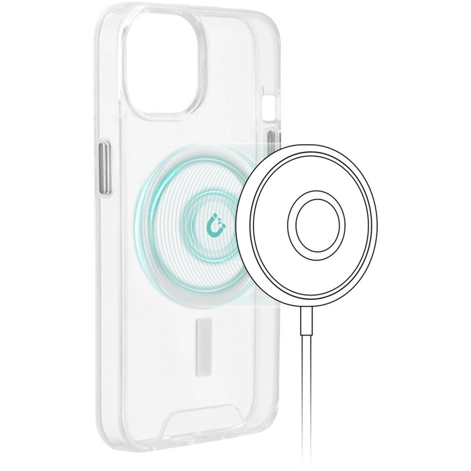 Hama MagCase Safety Clear Case iPhone 14 Plus Hama MagCase Safety Clear Case iPhone 14 Plus