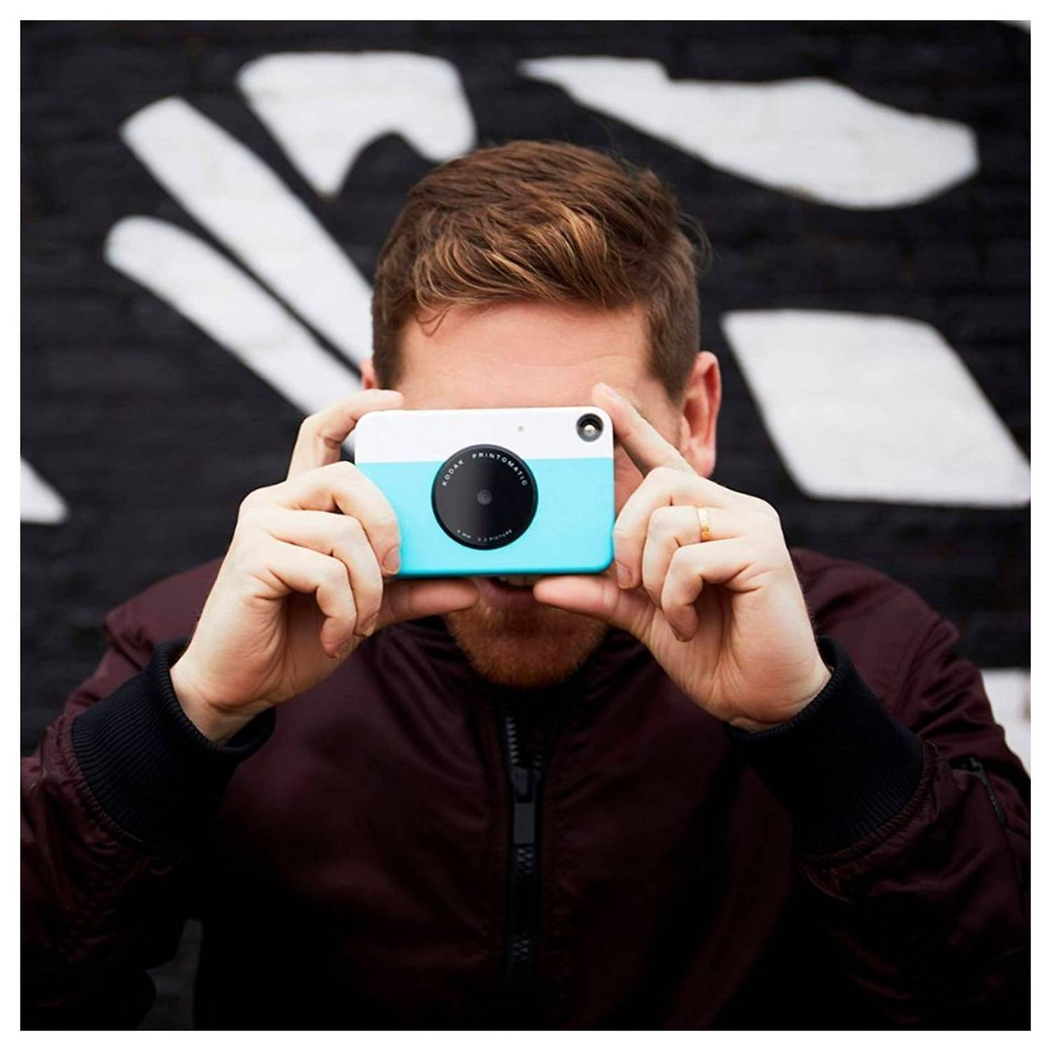 Kodak PRINTOMATIC Instant Digital Camera Blue Kodak PRINTOMATIC Instant Digital Camera Blue