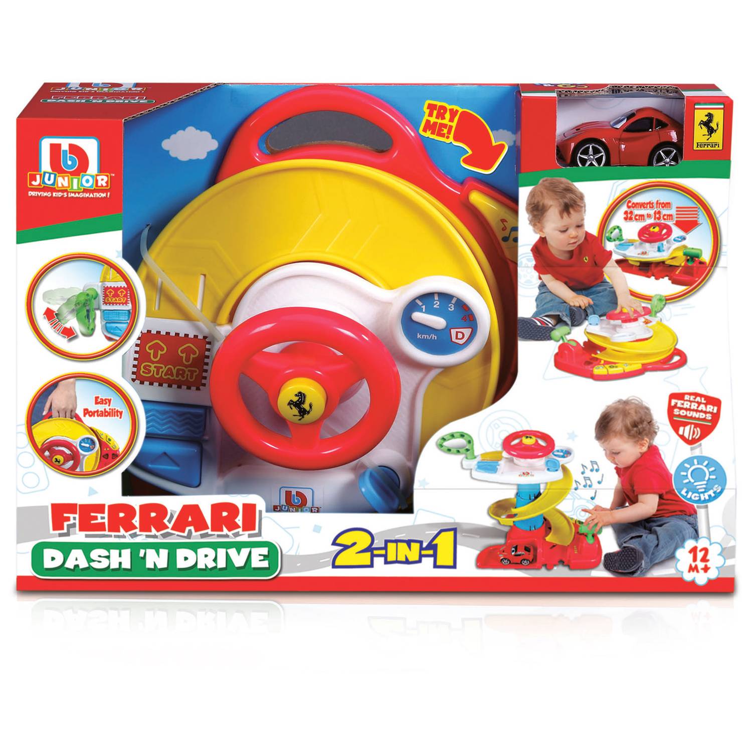 BB Junior 16-88803 Ferrari Dash 'N Drive w/ F12berlinetta BB Junior 16-88803 Ferrari Dash 'N Drive w/ F12berlinetta