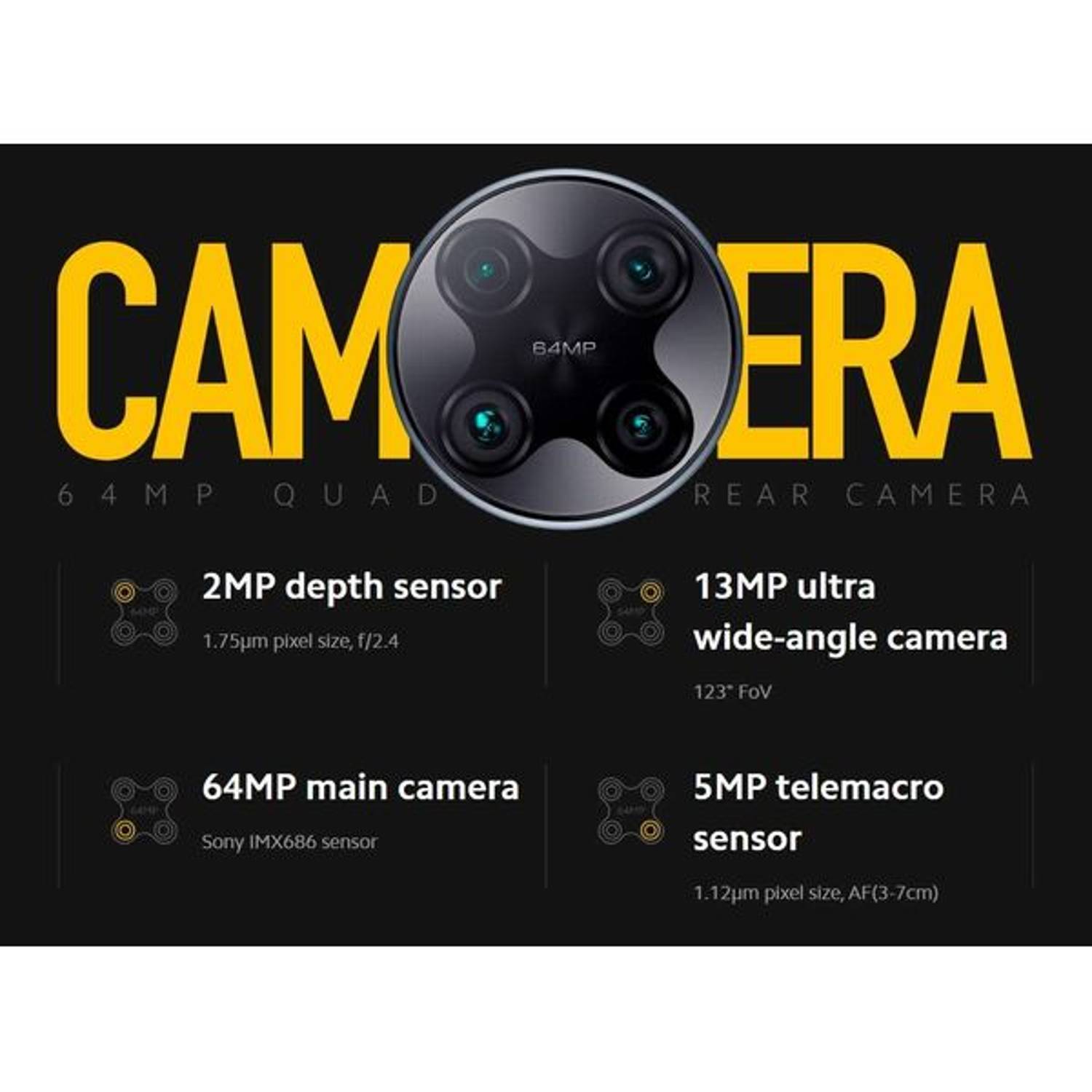 Xiaomi POCO F2 Pro 128GB Neon Blue 5G Smartphone Xiaomi POCO F2 Pro 128GB Neon Blue 5G Smartphone