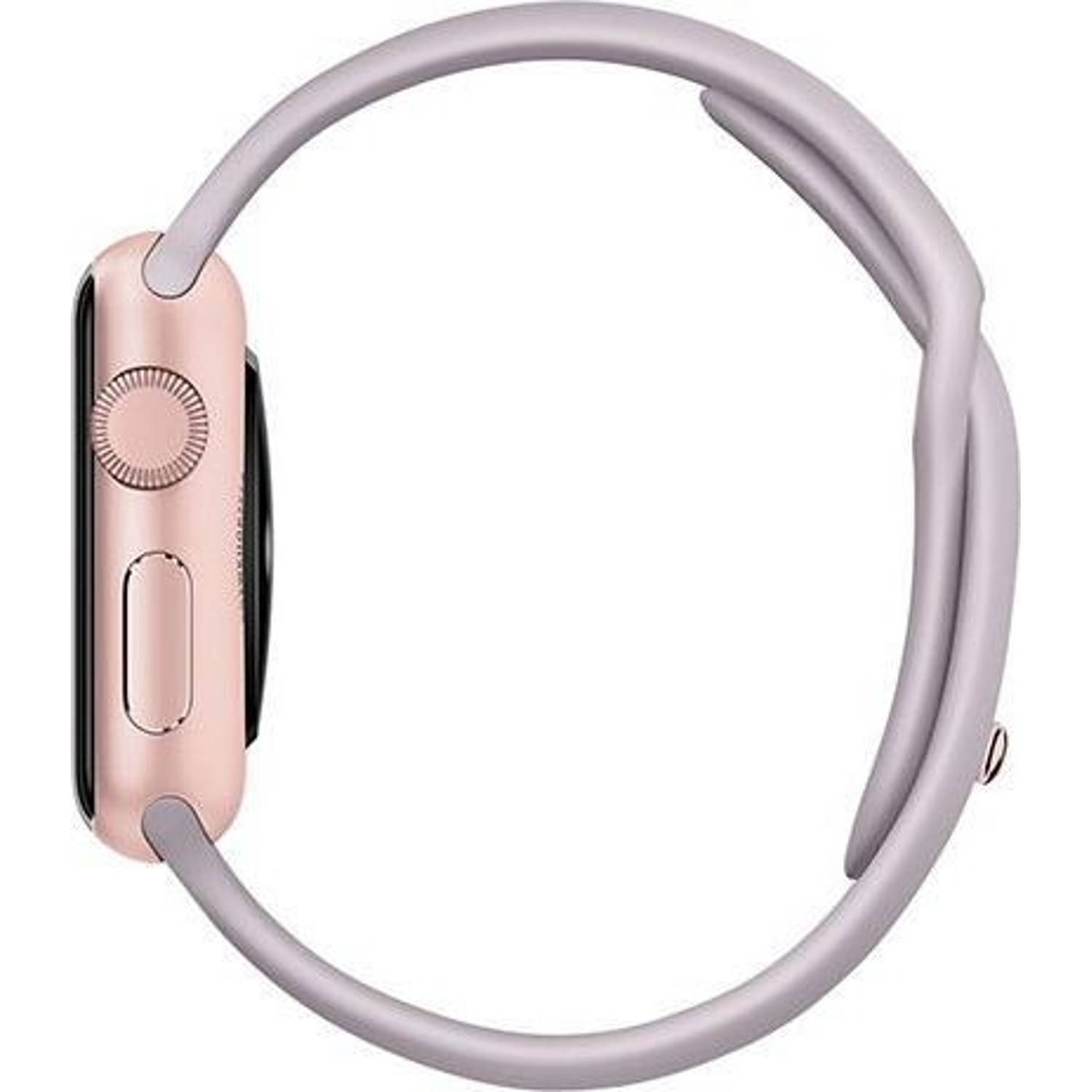 Apple Watch Sport - 38mm Rose Gold Aluminium Case with Lavender Sport Band Apple Watch Sport - 38mm Rose Gold Aluminium Case with Lavender Sport Band