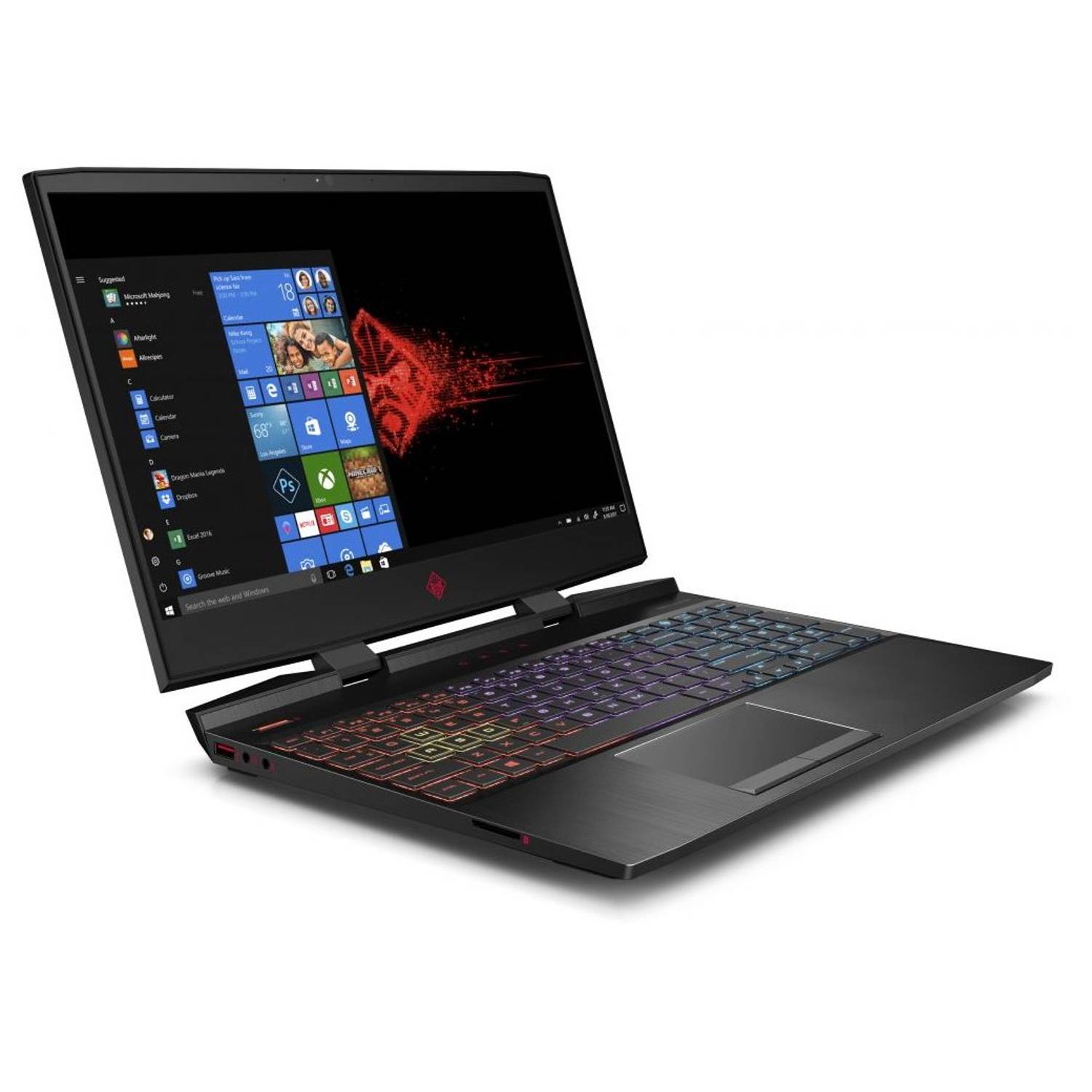 HP OMEN 15-DC1001NE Gaming Laptop - Core i7 2.2GHz 32GB 1TB+512GB 8GB 15.6inch FHD Shadow Black HP OMEN 15-DC1001NE Gaming Laptop - Core i7 2.2GHz 32GB 1TB+512GB 8GB 15.6inch FHD Shadow Black