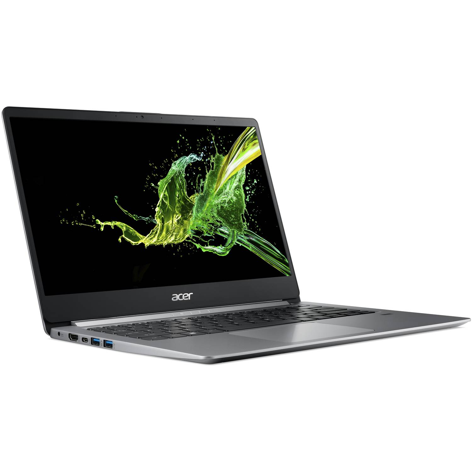 Acer Swift 1 SF114-32-C61Y Laptop - Celeron 1.1GHz 4GB 64GB Shared Win10 14inch FHD Sparkly Silver Acer Swift 1 SF114-32-C61Y Laptop - Celeron 1.1GHz 4GB 64GB Shared Win10 14inch FHD Sparkly Silver